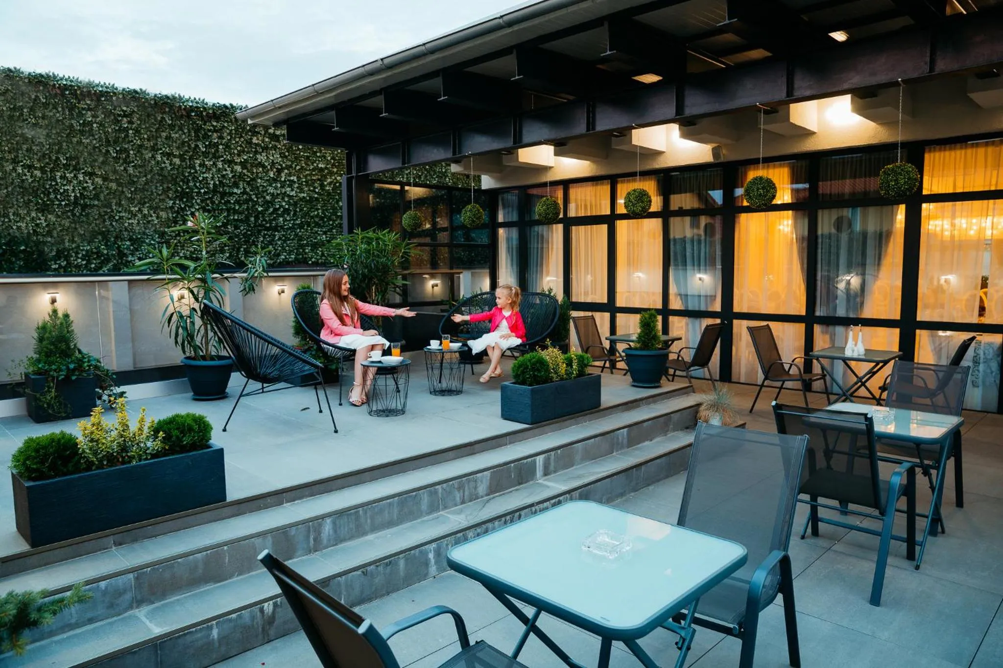 Balcony/Terrace in Hotel Anastasia