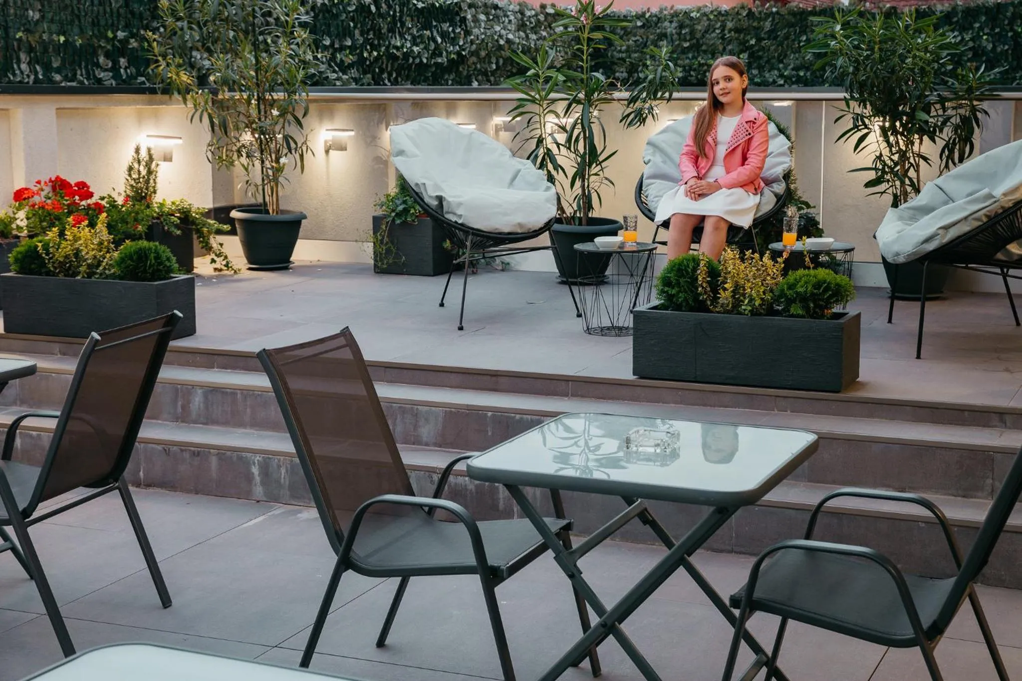 Balcony/Terrace in Hotel Anastasia