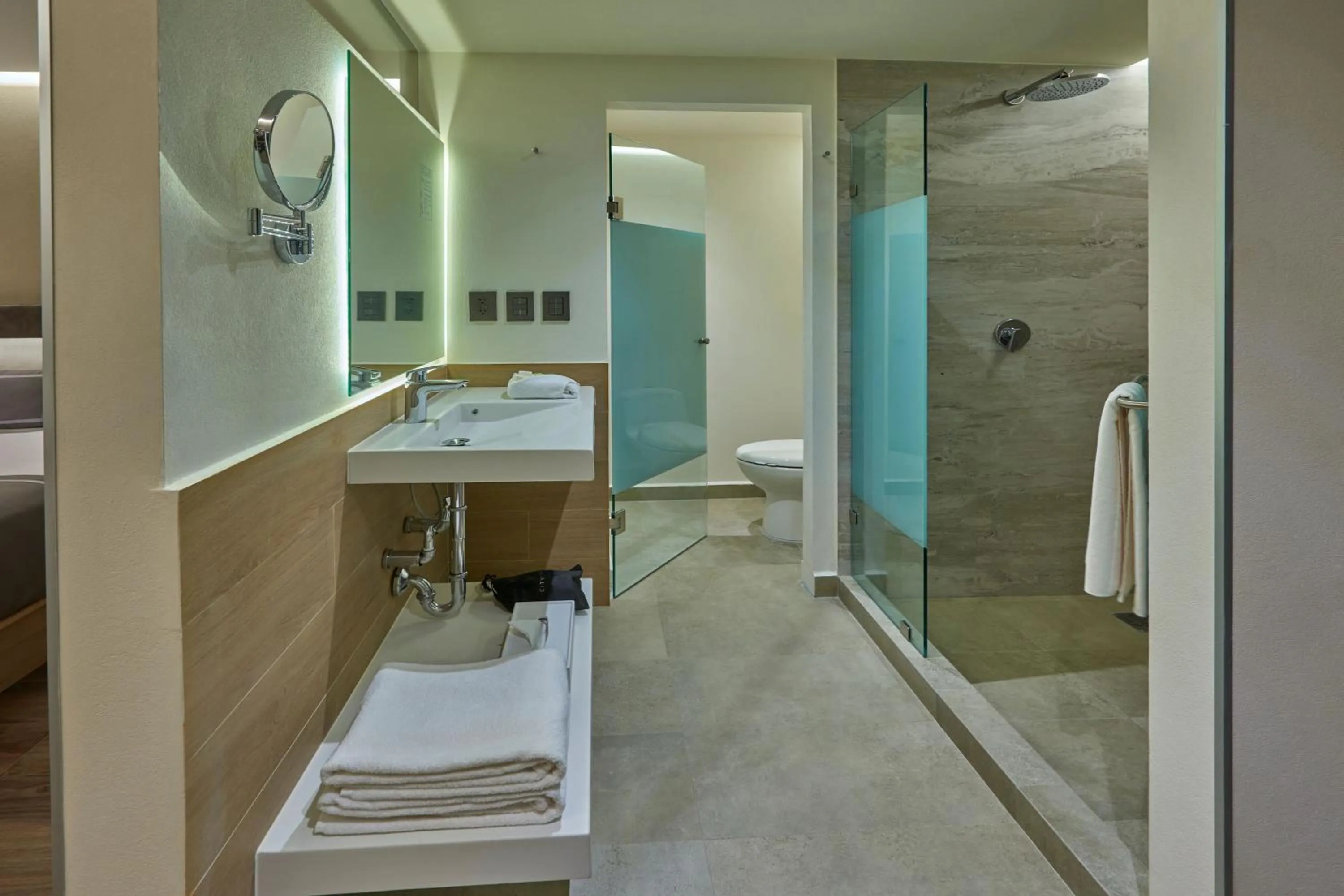 Bathroom in City Express Plus by Marriott Mazatlan