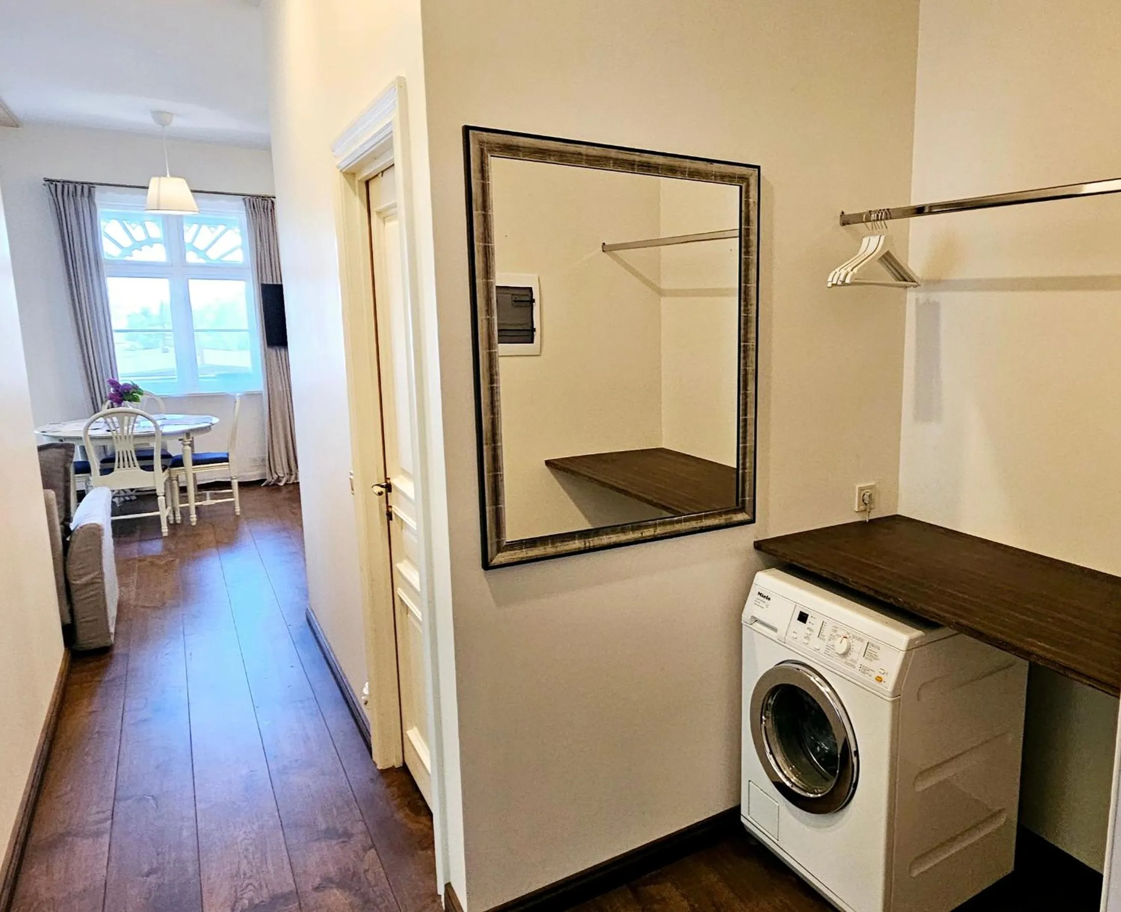 washing machine in Villa Loebel 1881