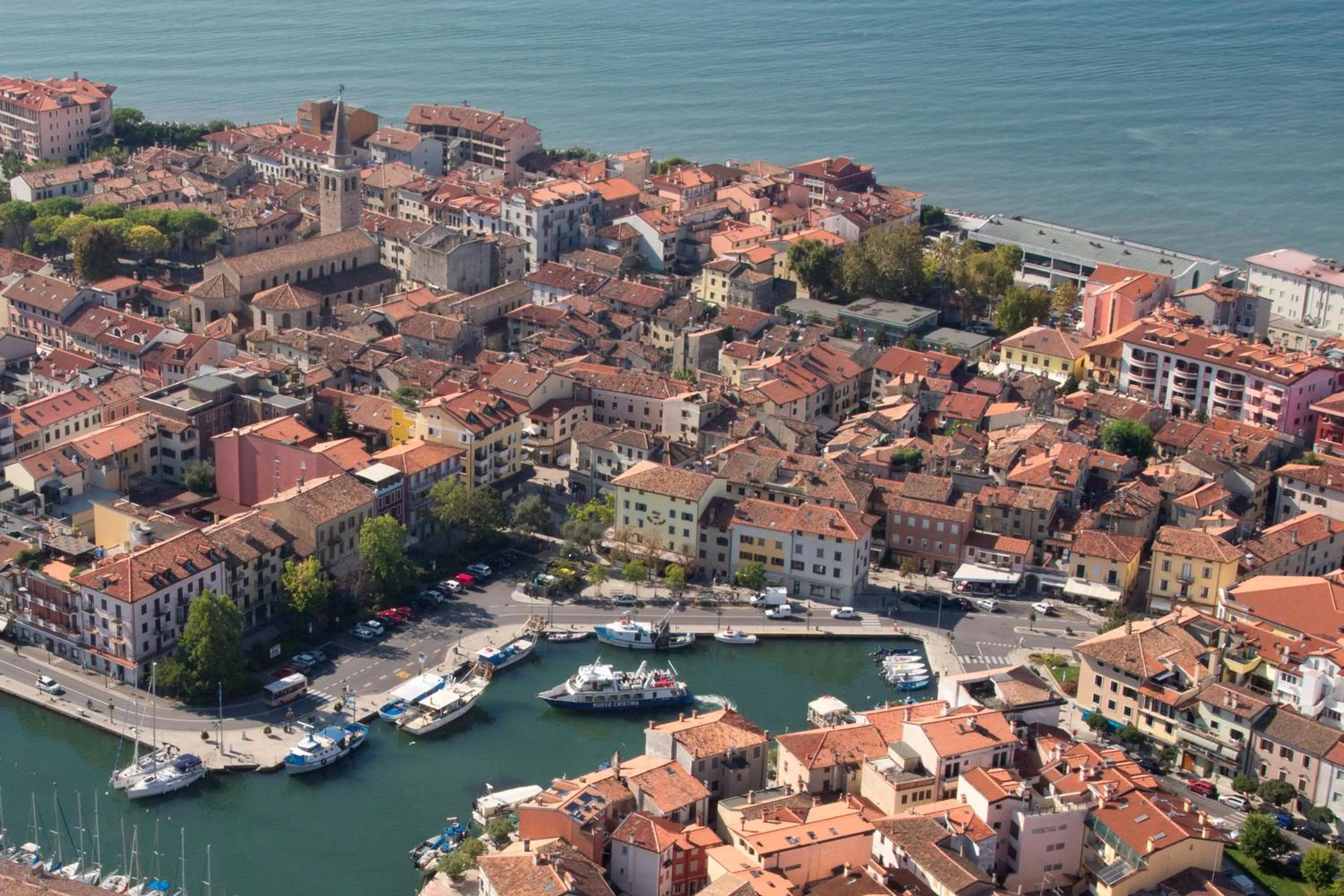 Bird's eye view in Hotel Alla città di Trieste