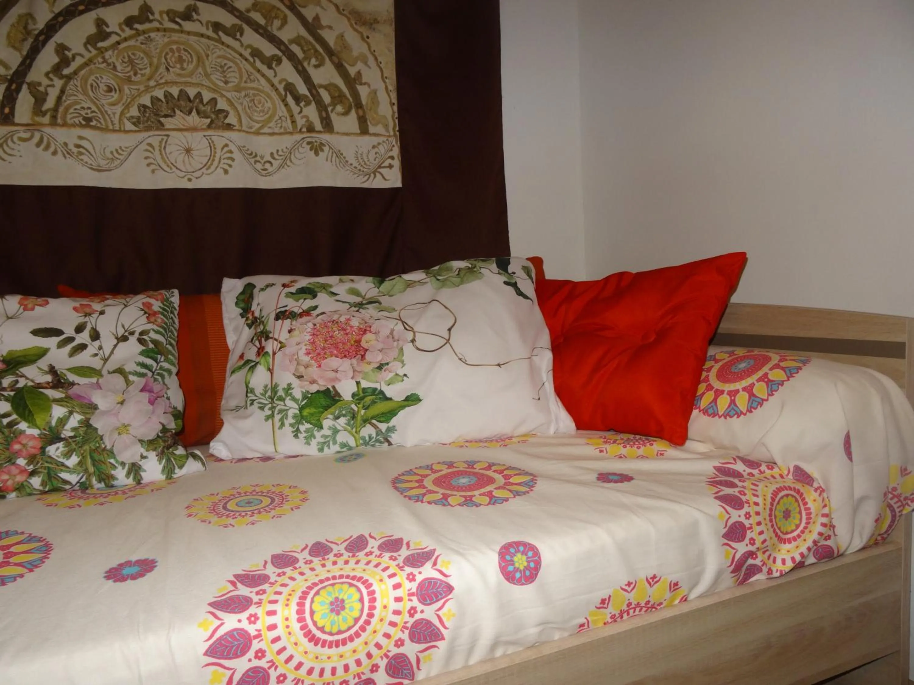 Bed in La Fontenelle Chambres d'Hôtes