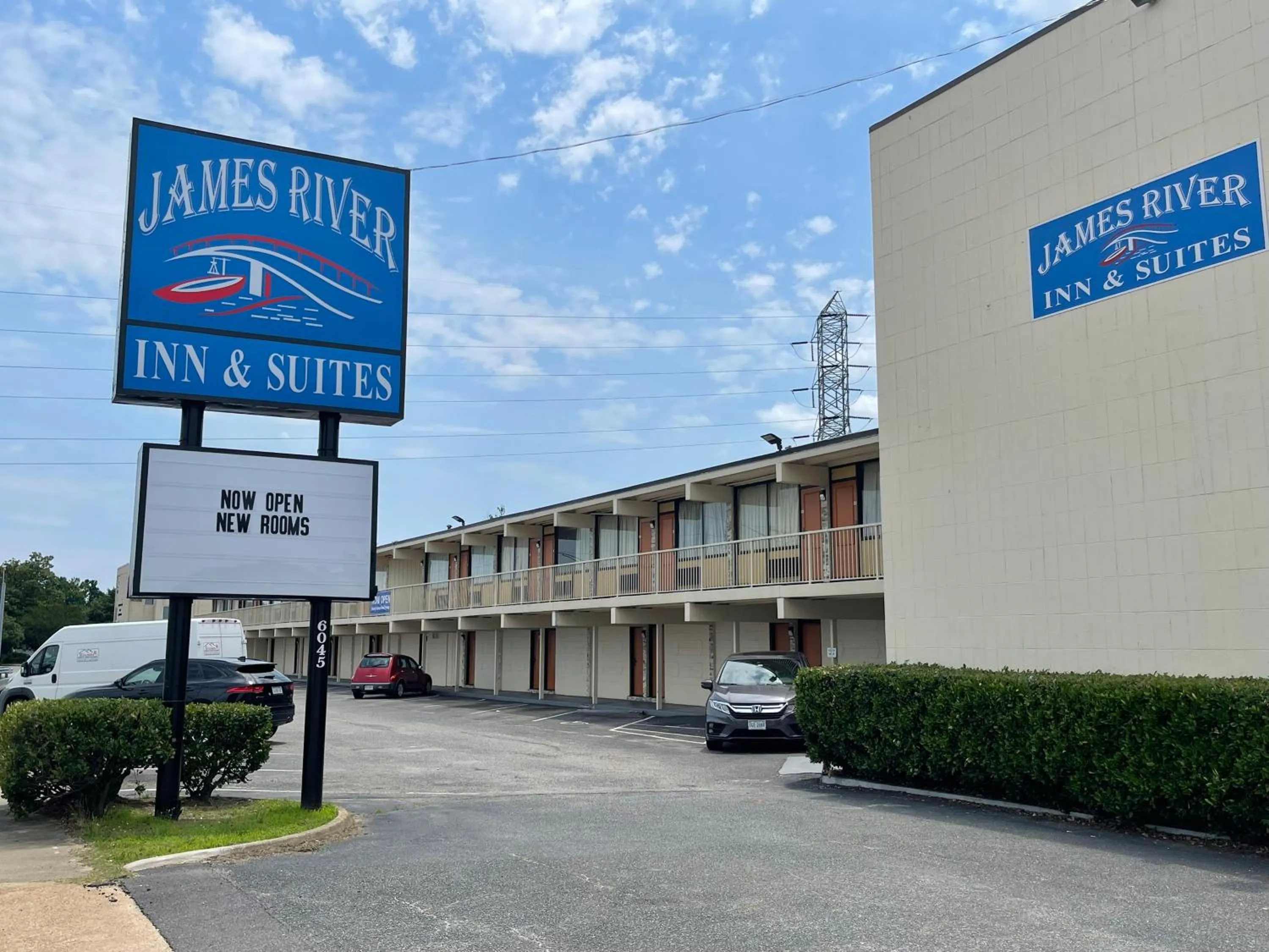 Property logo or sign in James River Inn & Suites