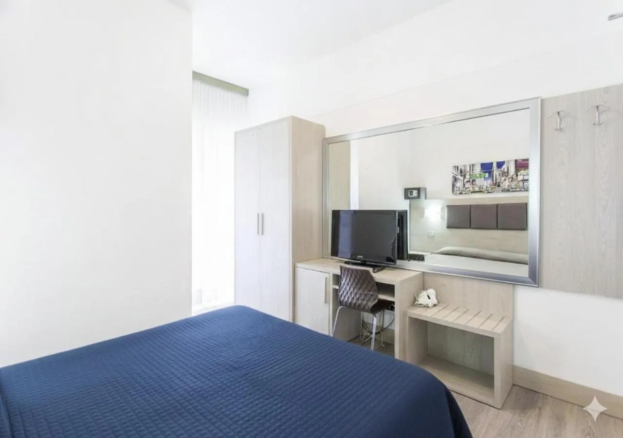 Bedroom, Bed in Hotel Tiberius