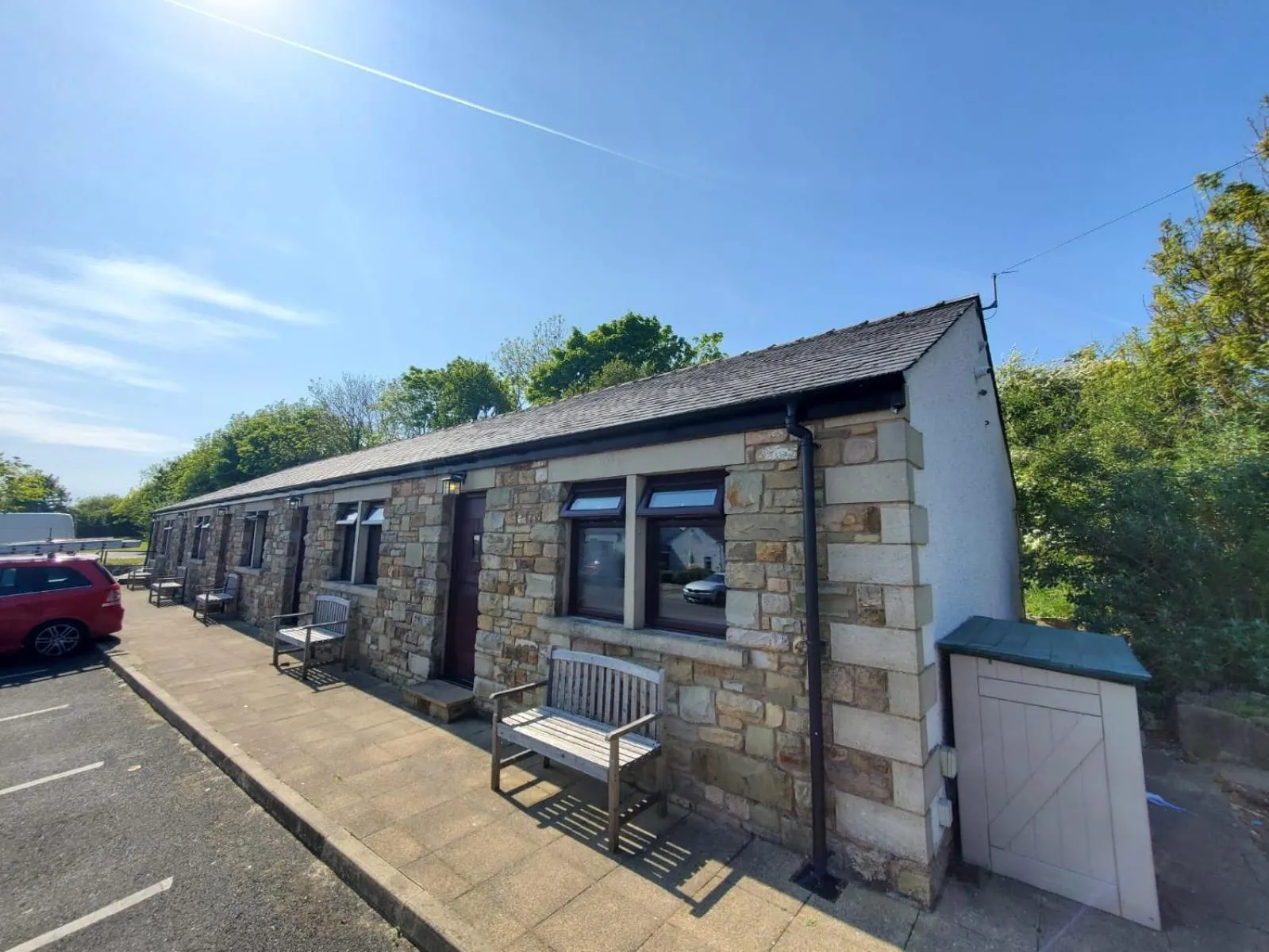 Property building in The Golden Ball Cottages
