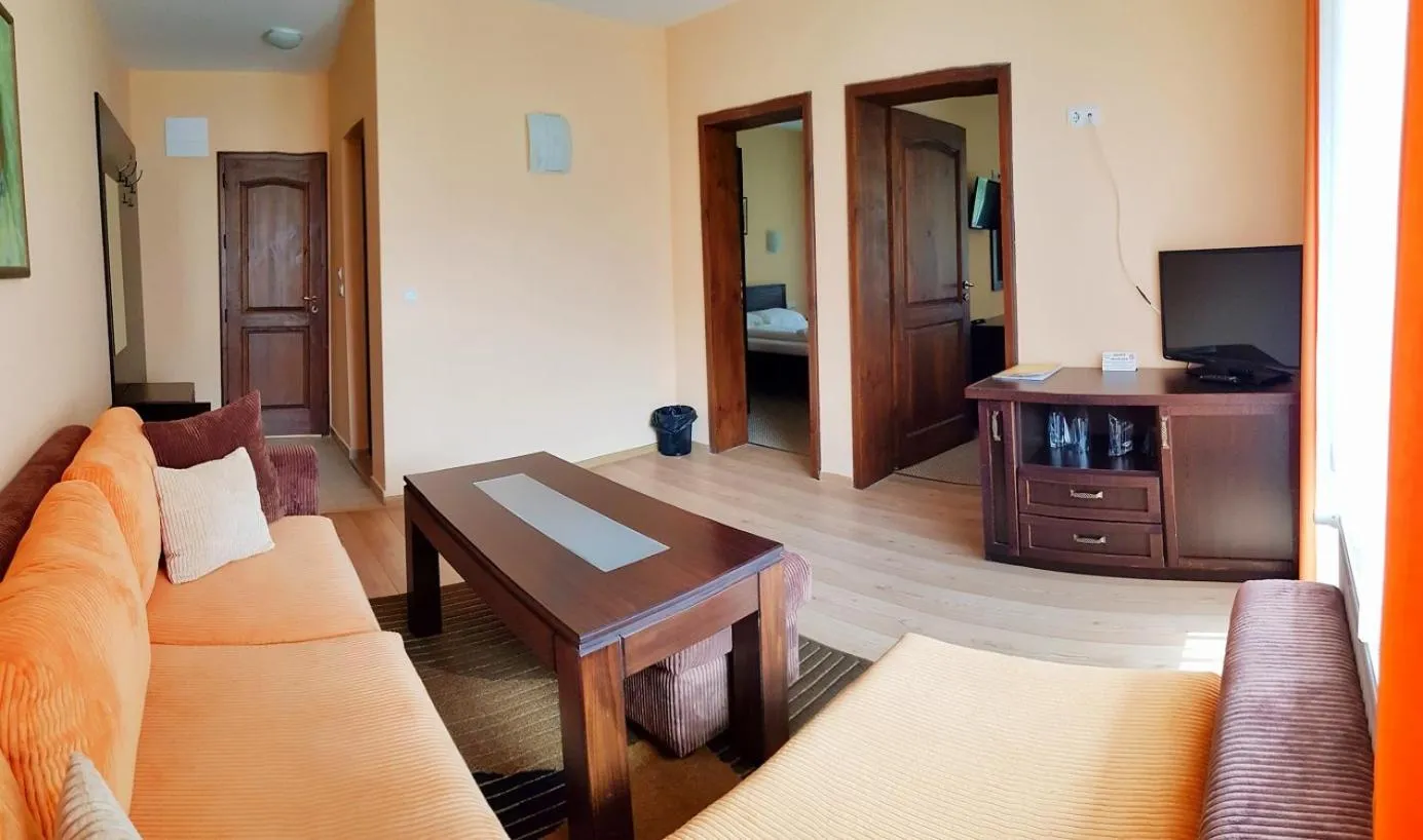 Living room in Family Hotel Chiflik Hills