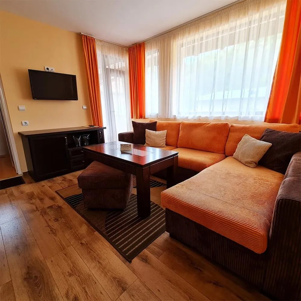 Living room in Family Hotel Chiflik Hills