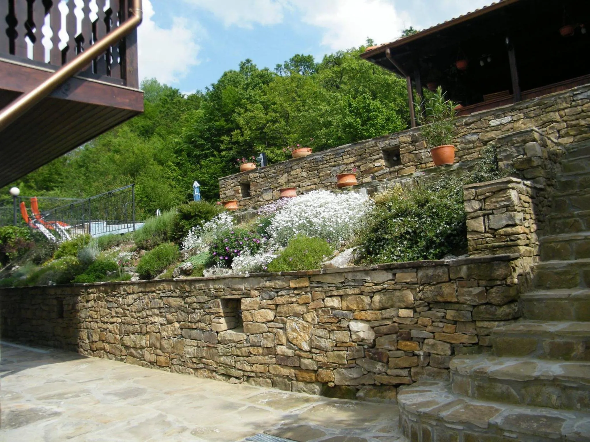 Garden in Family Hotel Chiflik Hills