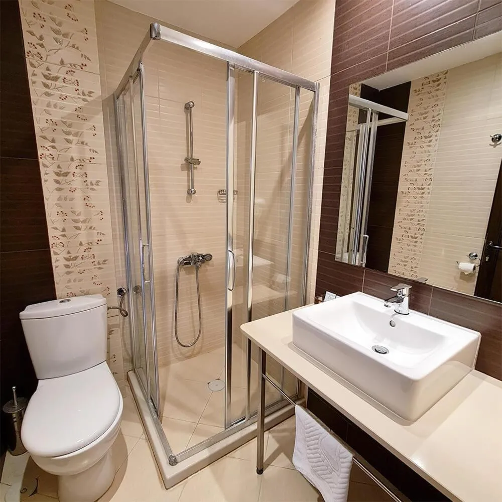 Bathroom in Family Hotel Chiflik Hills