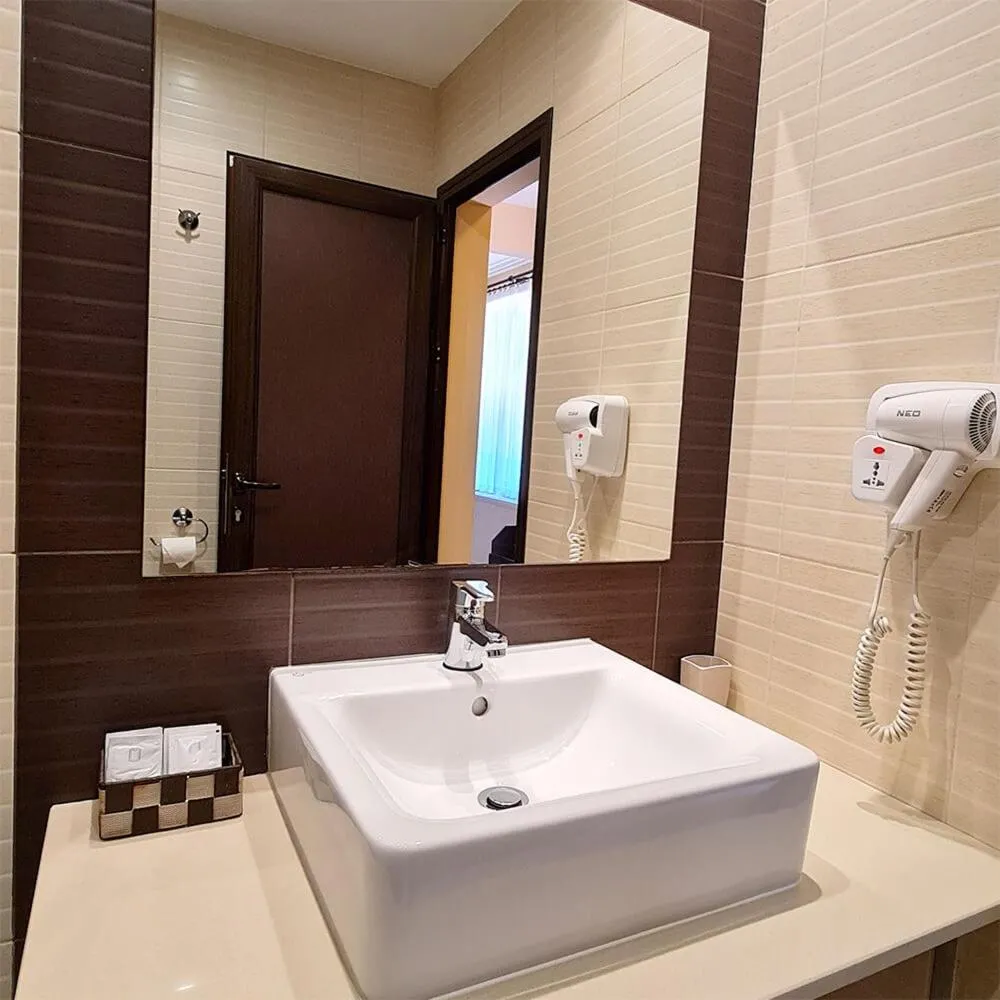 Bathroom in Family Hotel Chiflik Hills