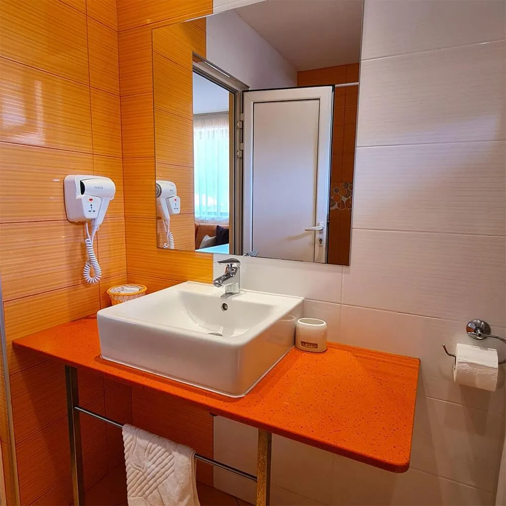 Bathroom in Family Hotel Chiflik Hills