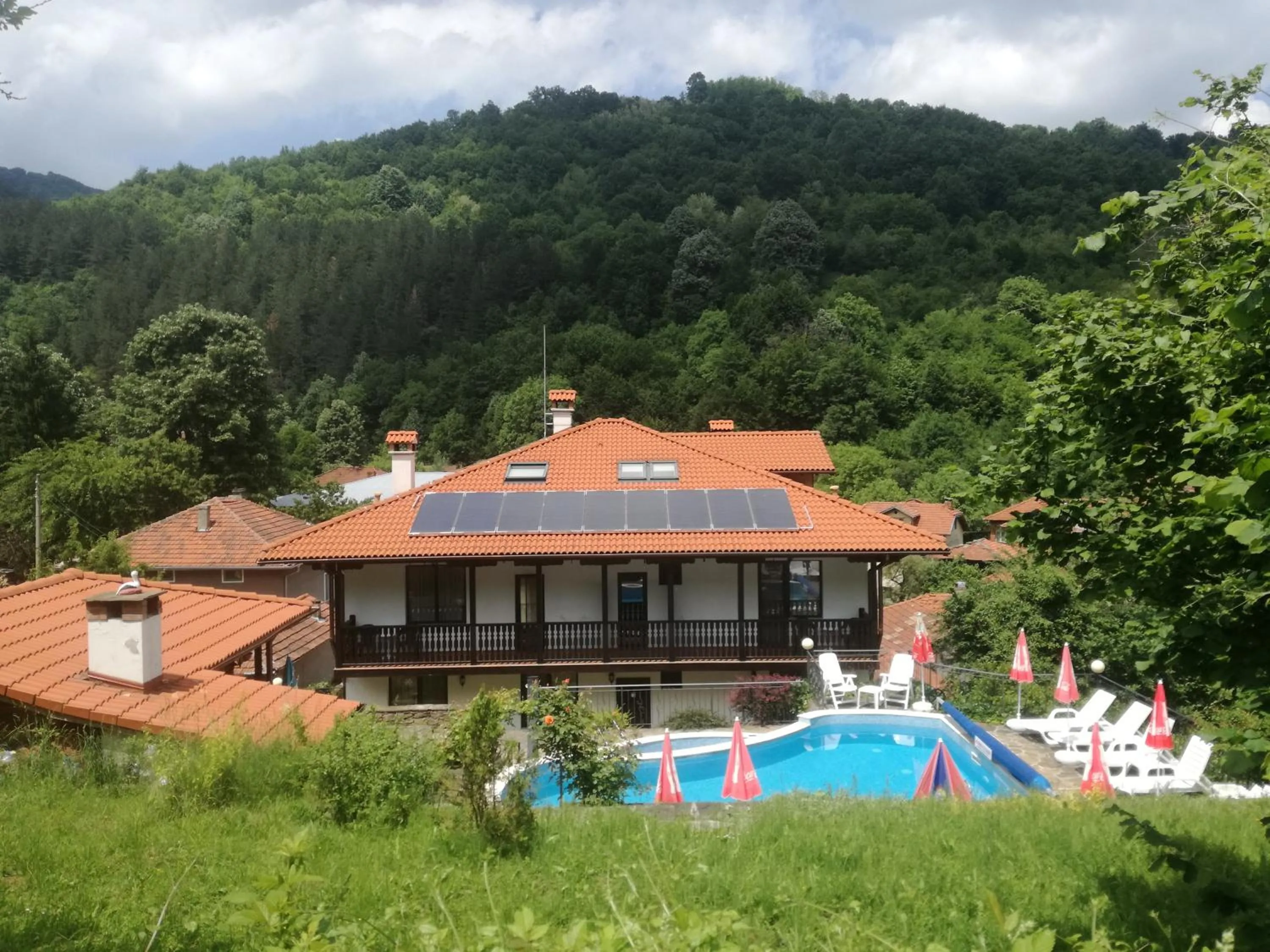 Bird's eye view in Family Hotel Chiflik Hills