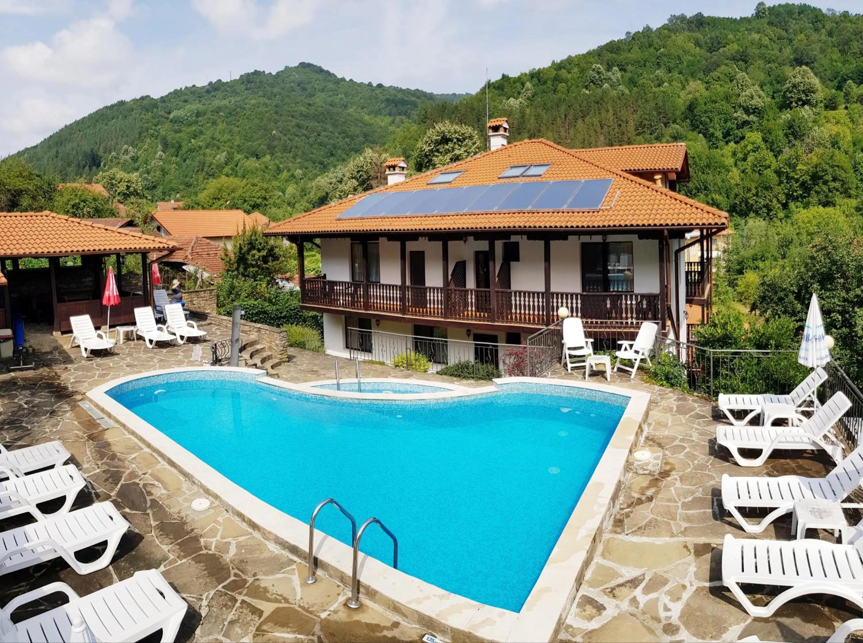 Property building in Family Hotel Chiflik Hills