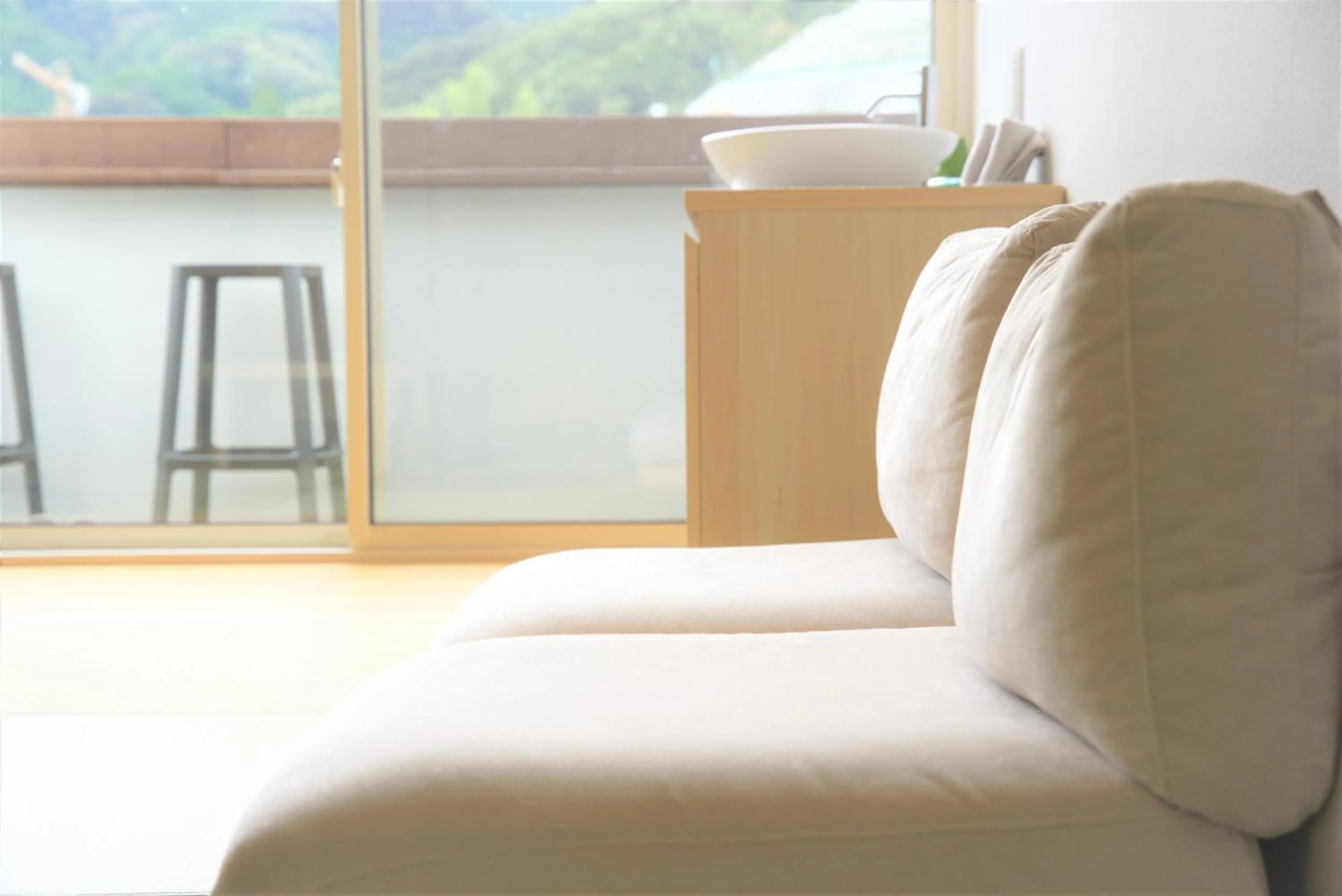 Photo of the whole room in Zen no Yu