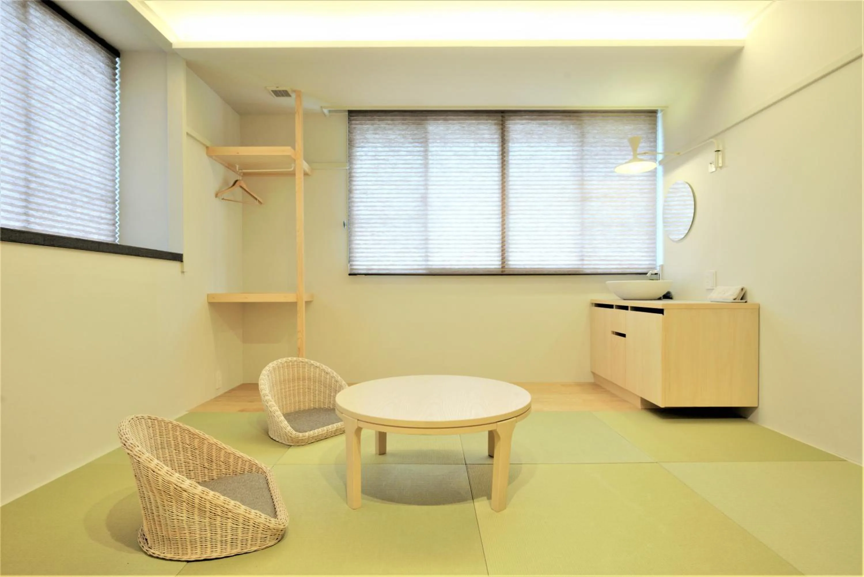 Photo of the whole room in Zen no Yu