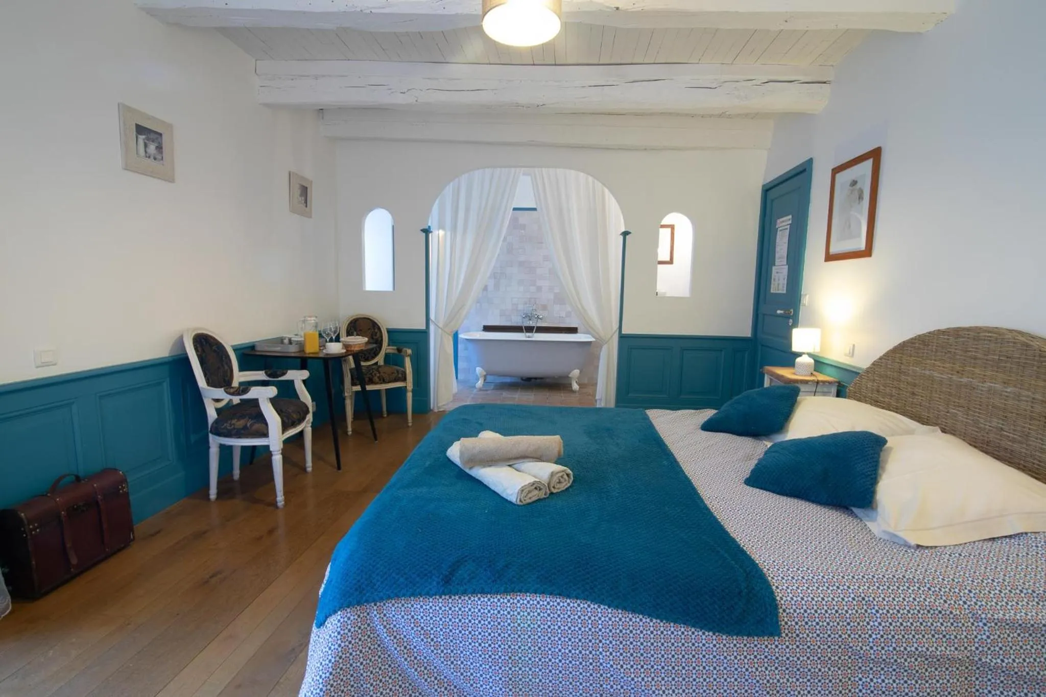 Bed in Le Clos du Barry