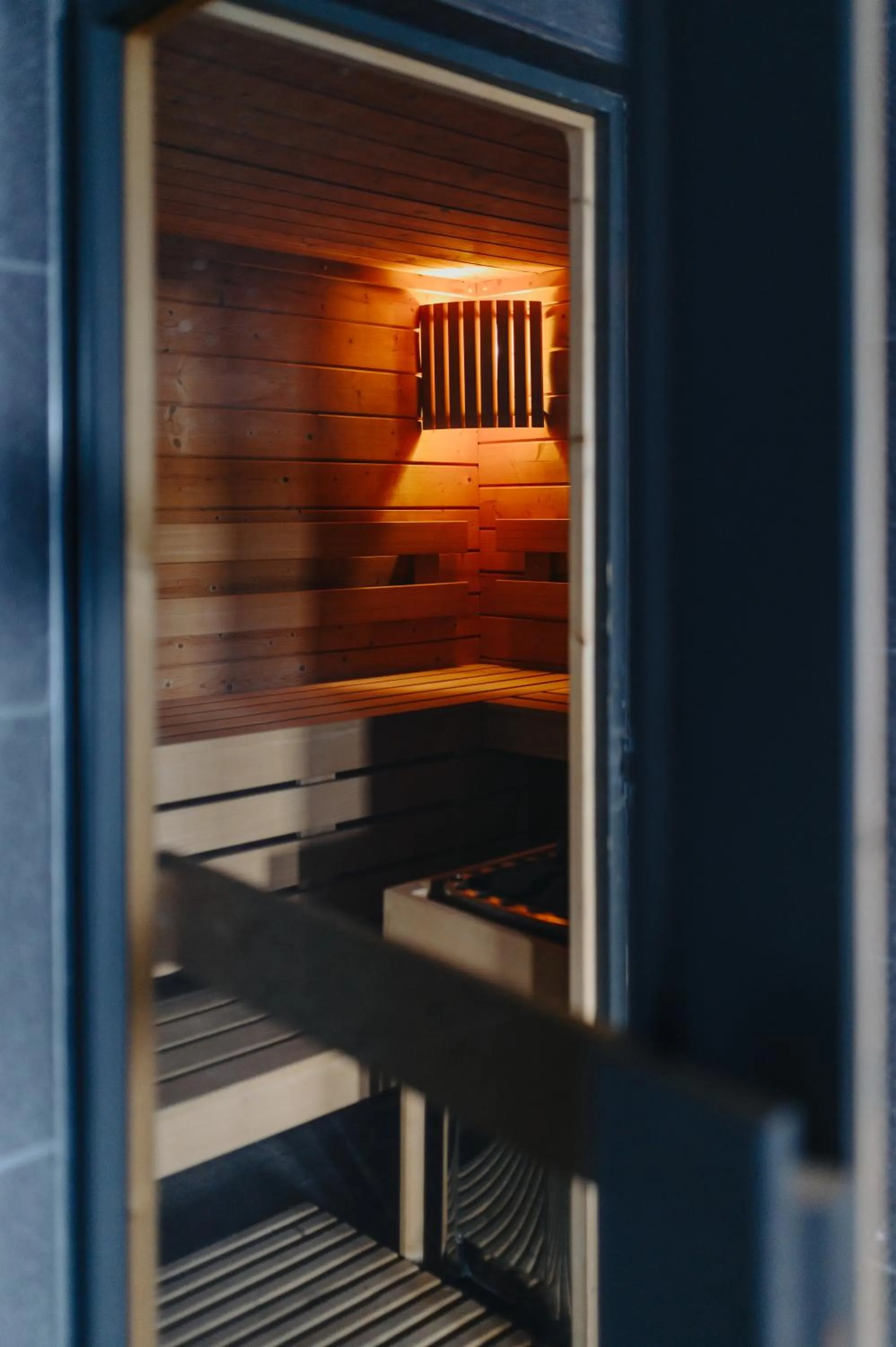 Sauna, Bed in Le Meez