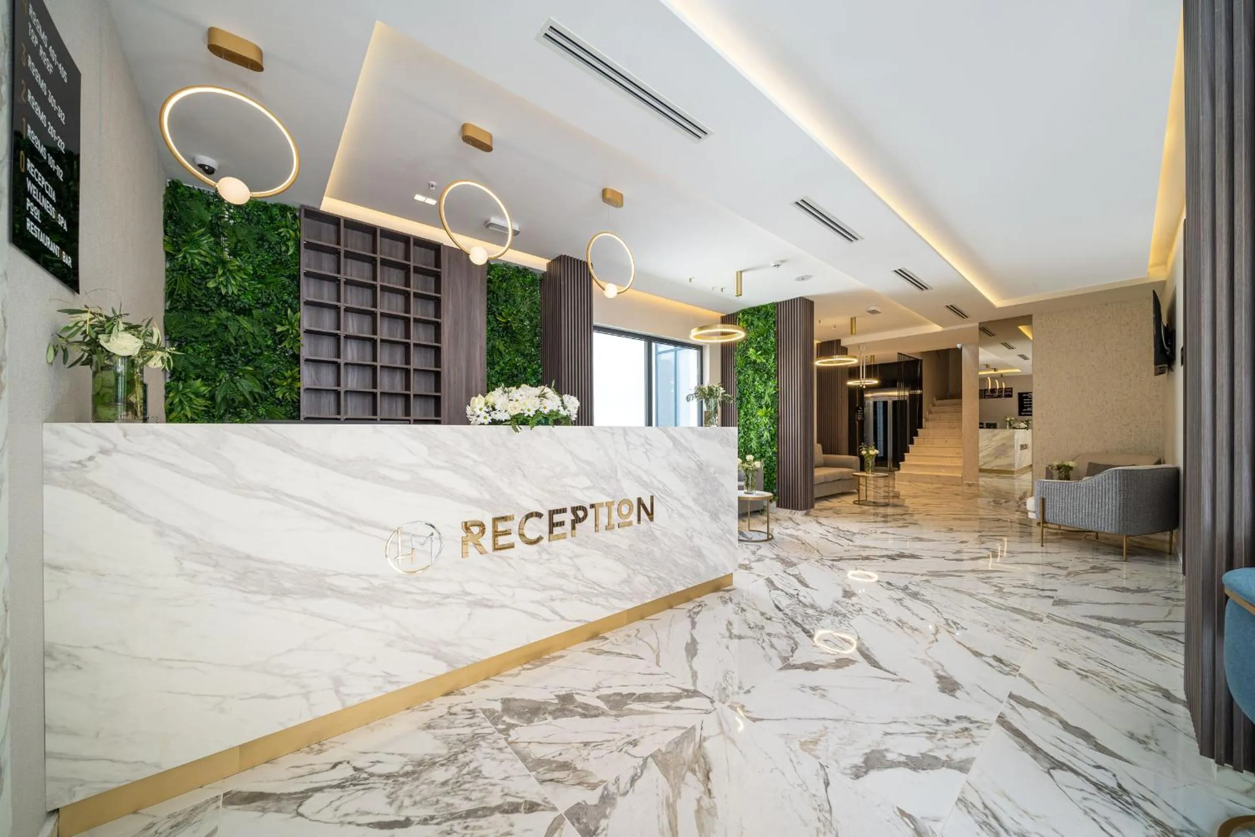 Lobby or reception in Hotel Millennium by Aycon