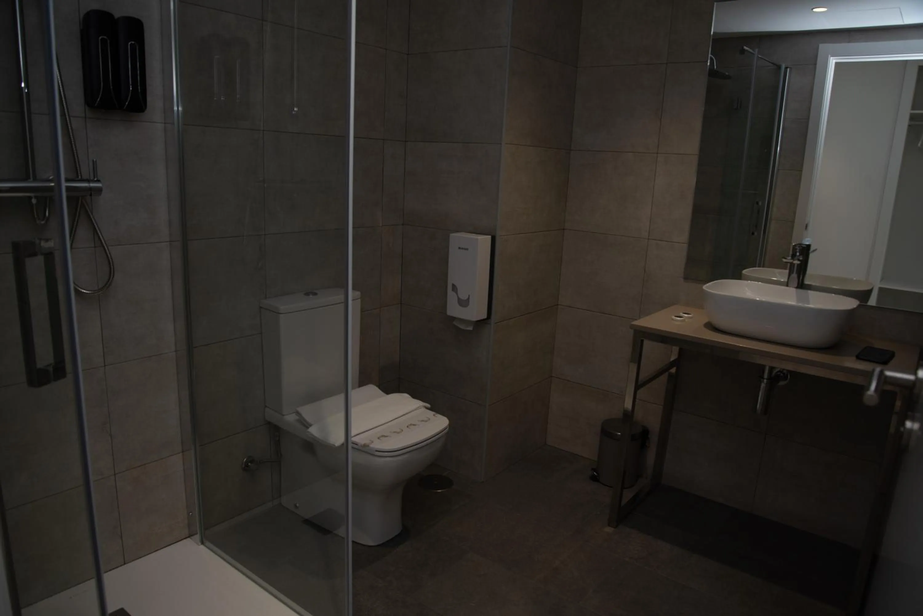 Bathroom in Hotel Chips Fene