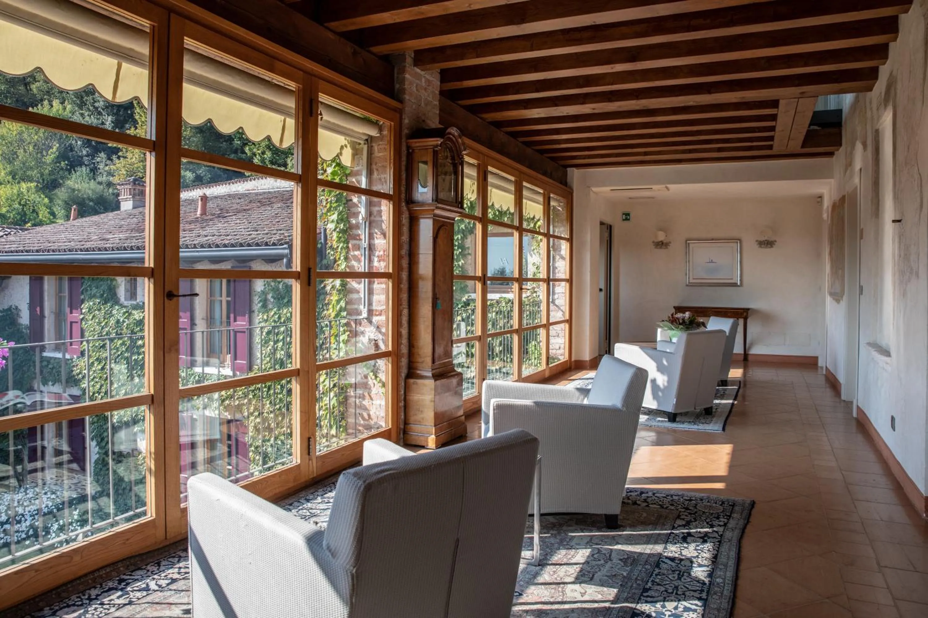 Seating area in Villa Arcadio