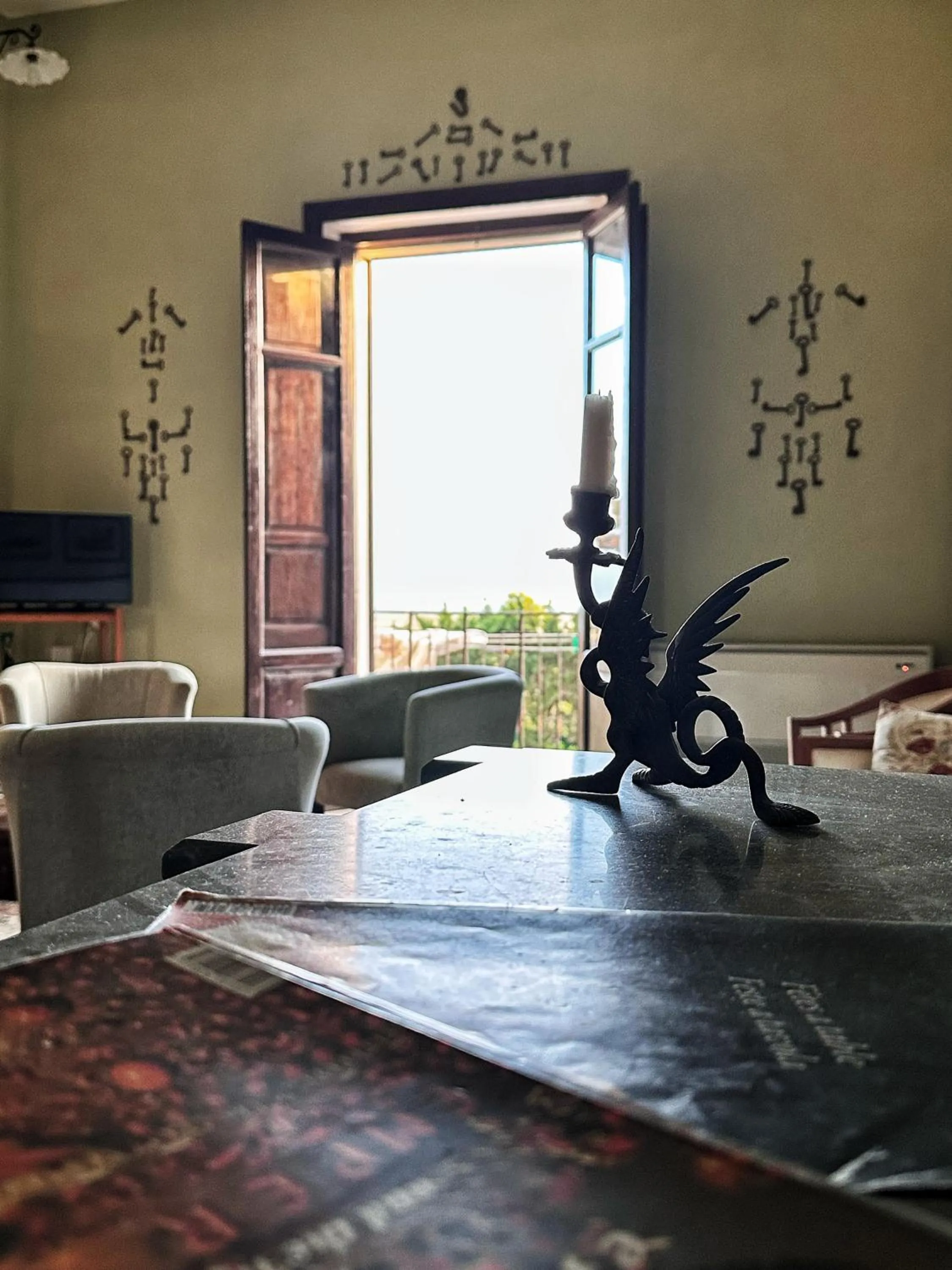 Living room in Baglio Spanò - Antiche Dimore di Sicilia