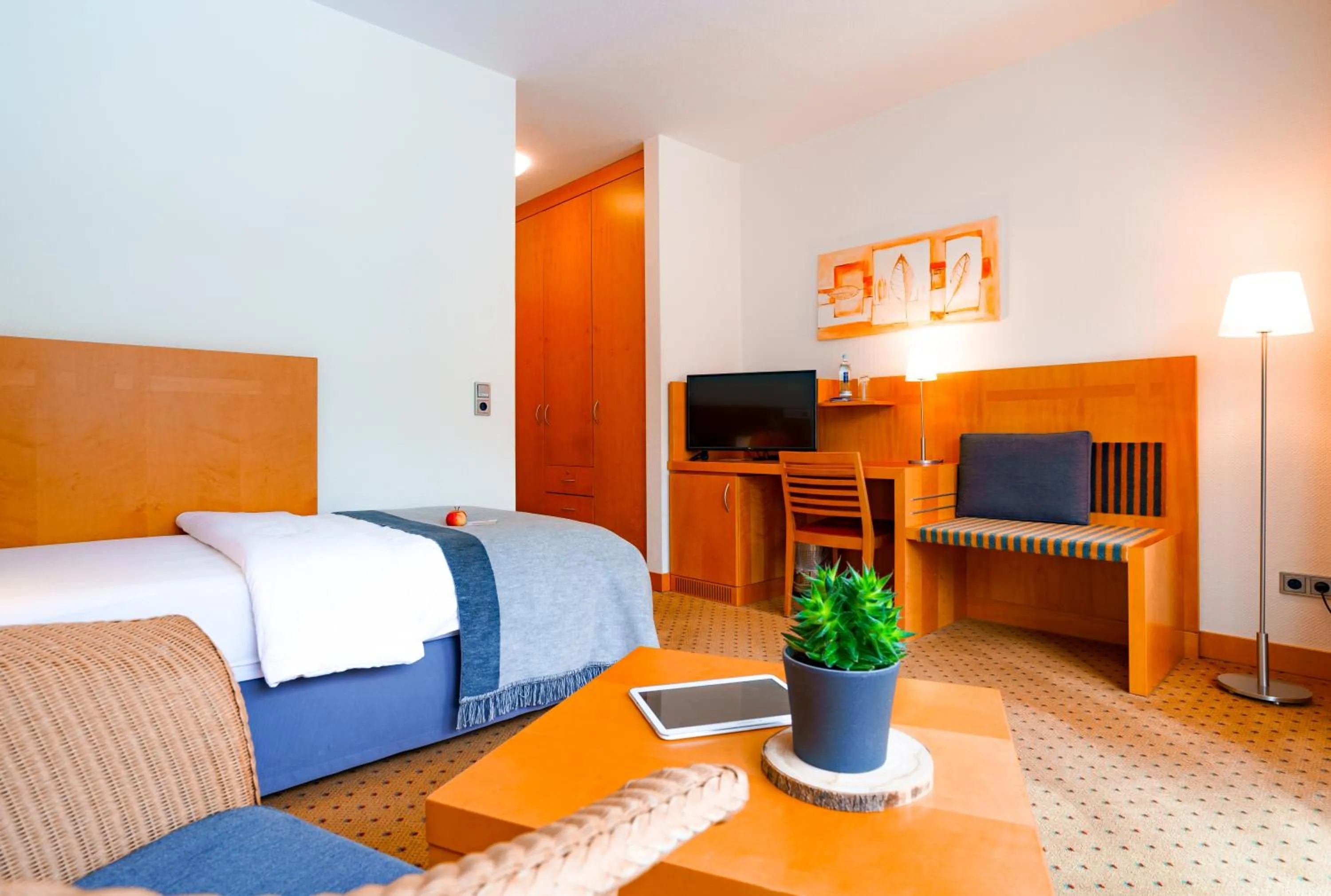 Bedroom in Hotel Am Kurpark