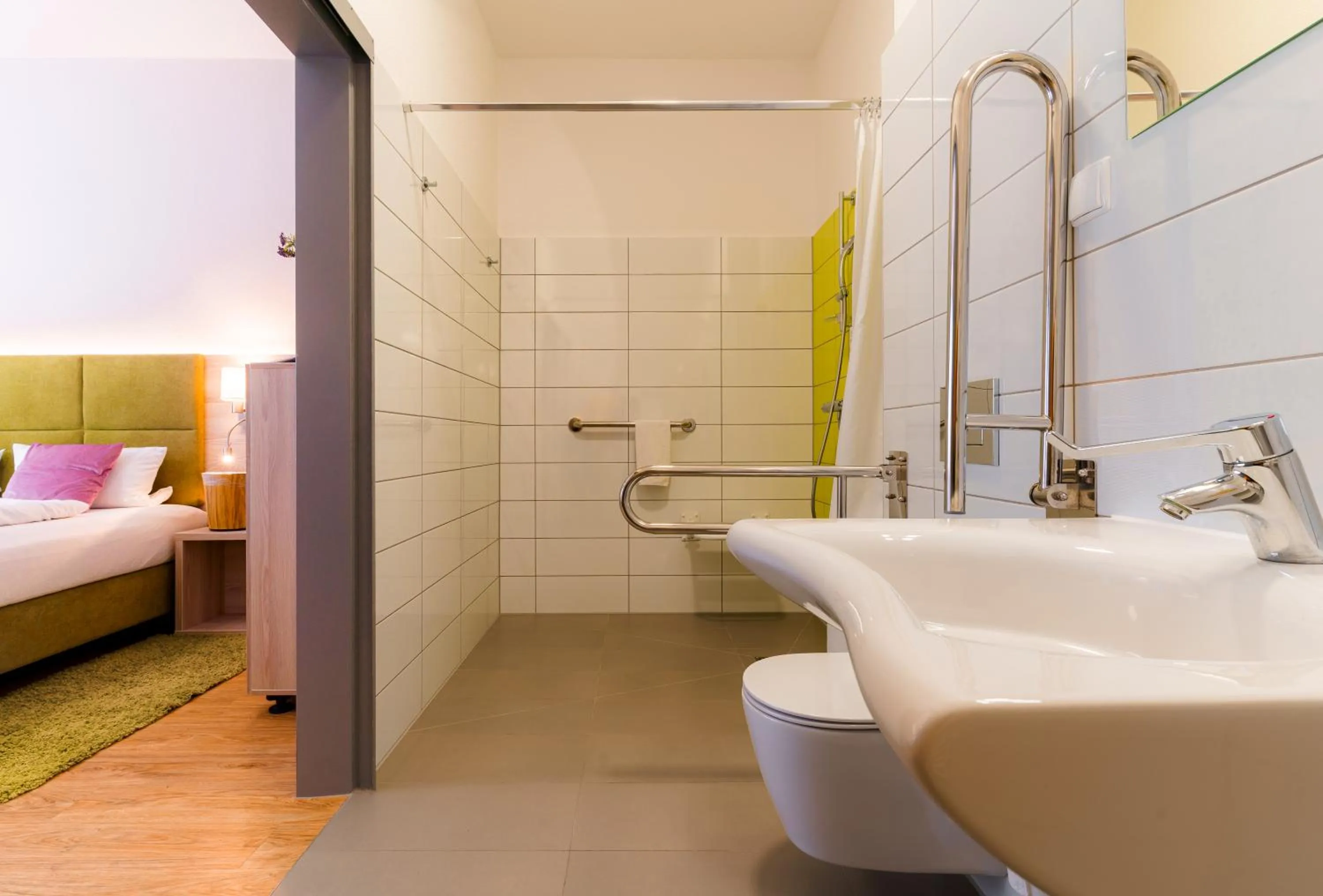 Bathroom in Hotel Am Kurpark