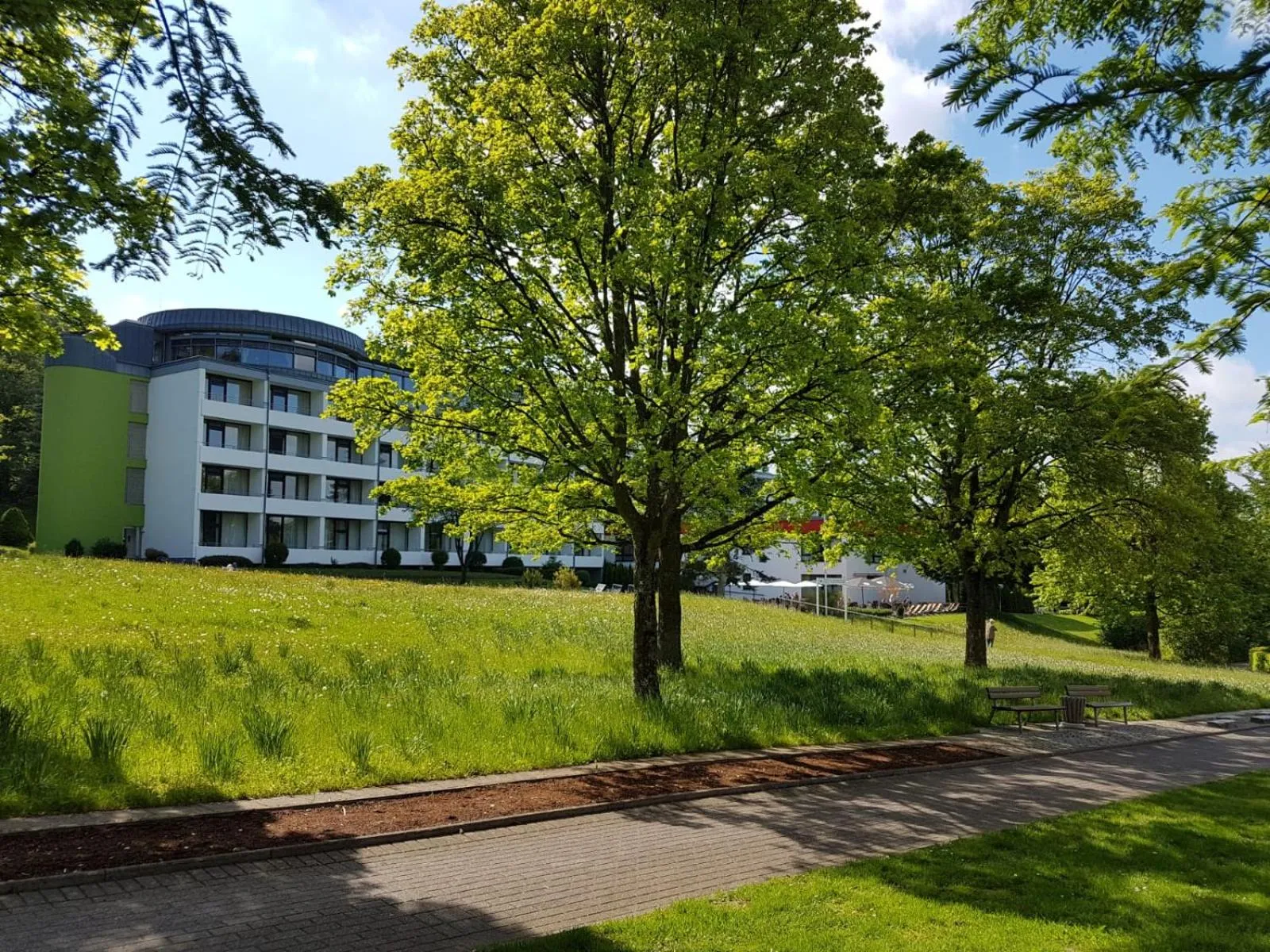 Property building in Hotel Am Kurpark