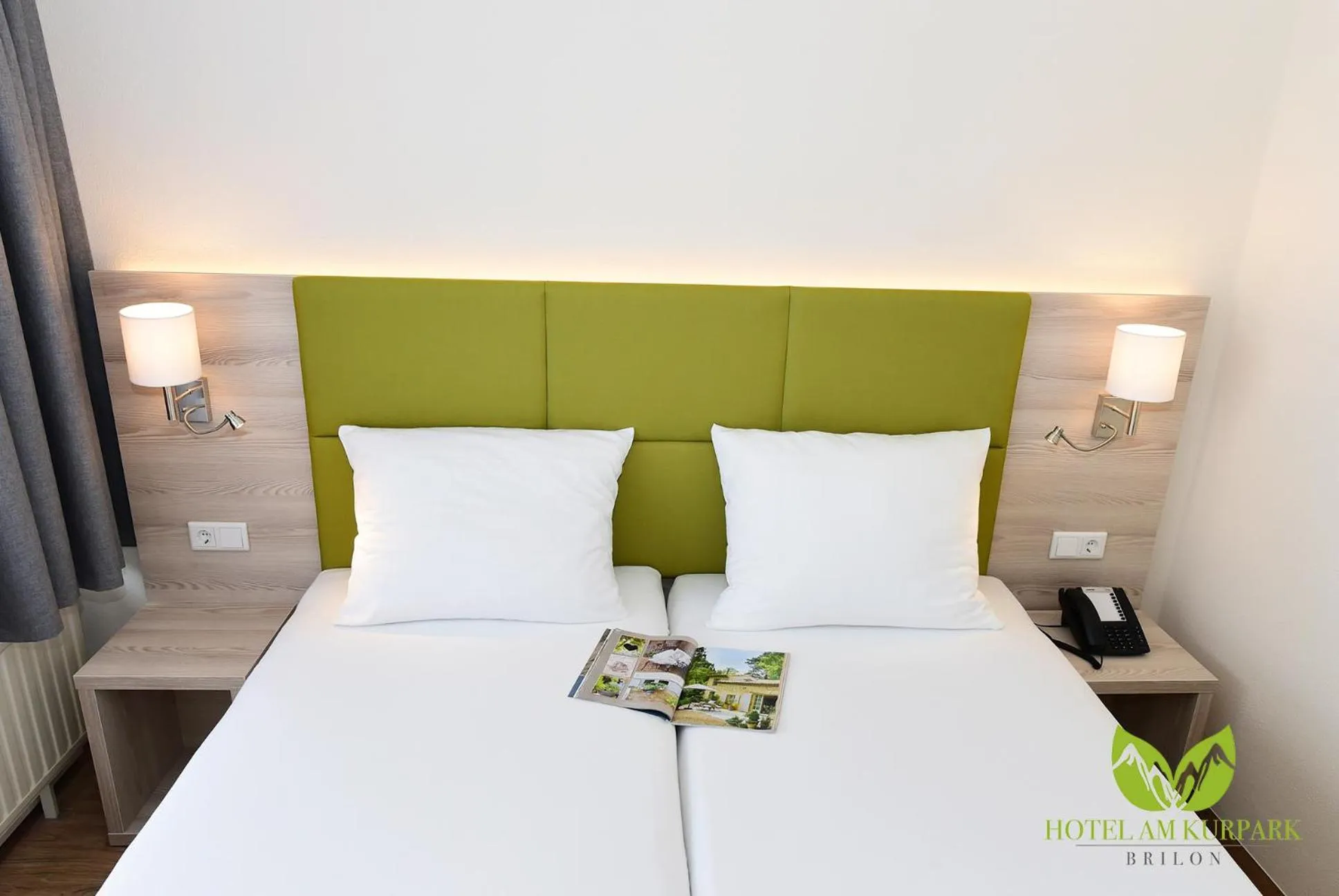 Bedroom in Hotel Am Kurpark