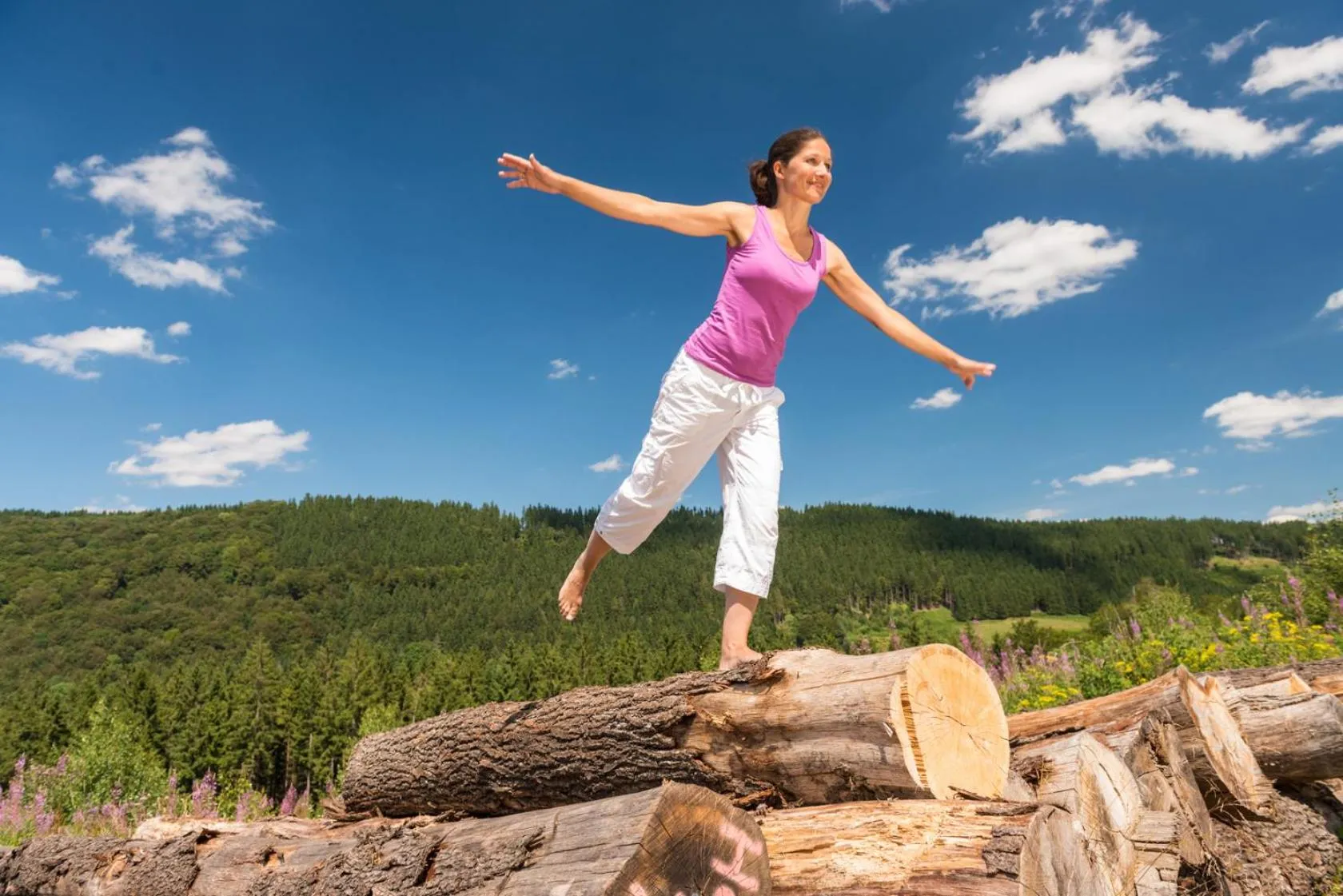 Hiking in Hotel Am Kurpark