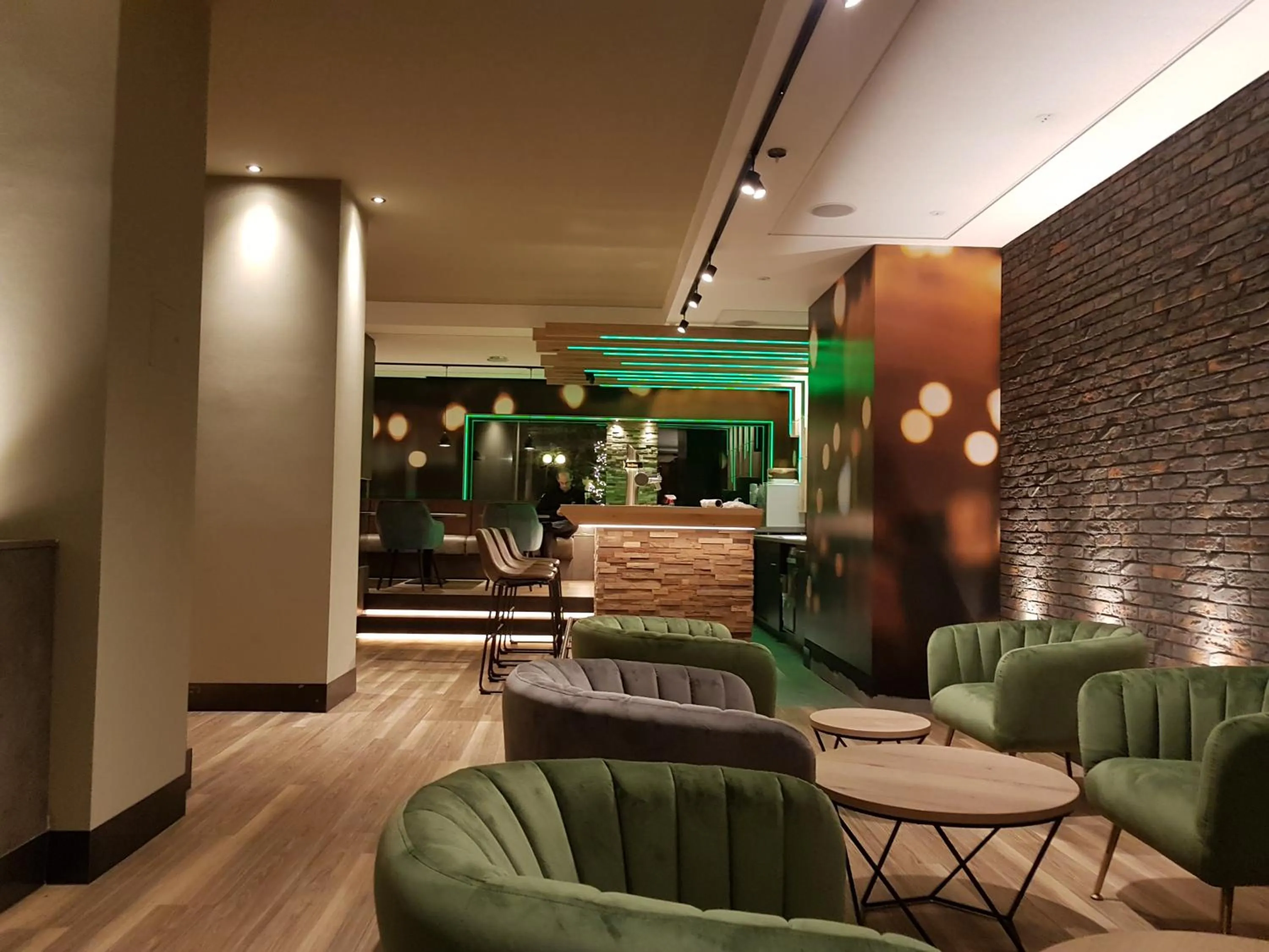 Lounge or bar in Hotel Am Kurpark