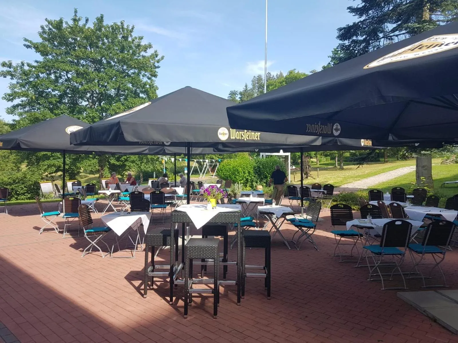 Patio in Hotel Am Kurpark