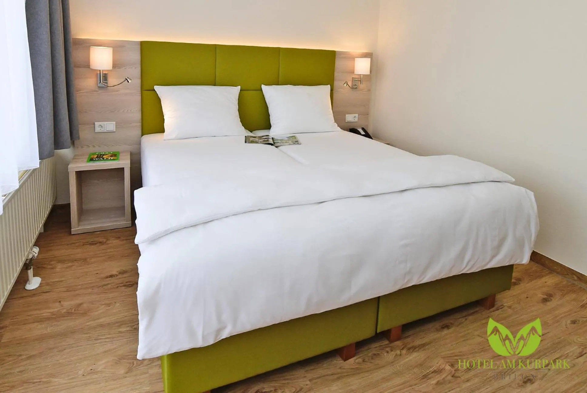 Bedroom in Hotel Am Kurpark