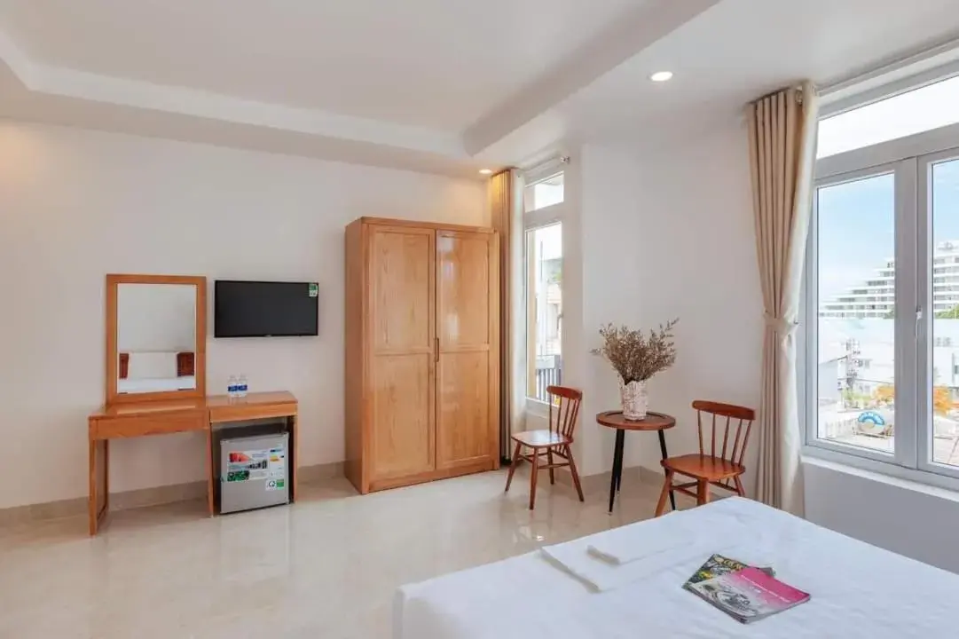 Bed in Bao Phuc Hotel Bed in Bao Phuc Hotel