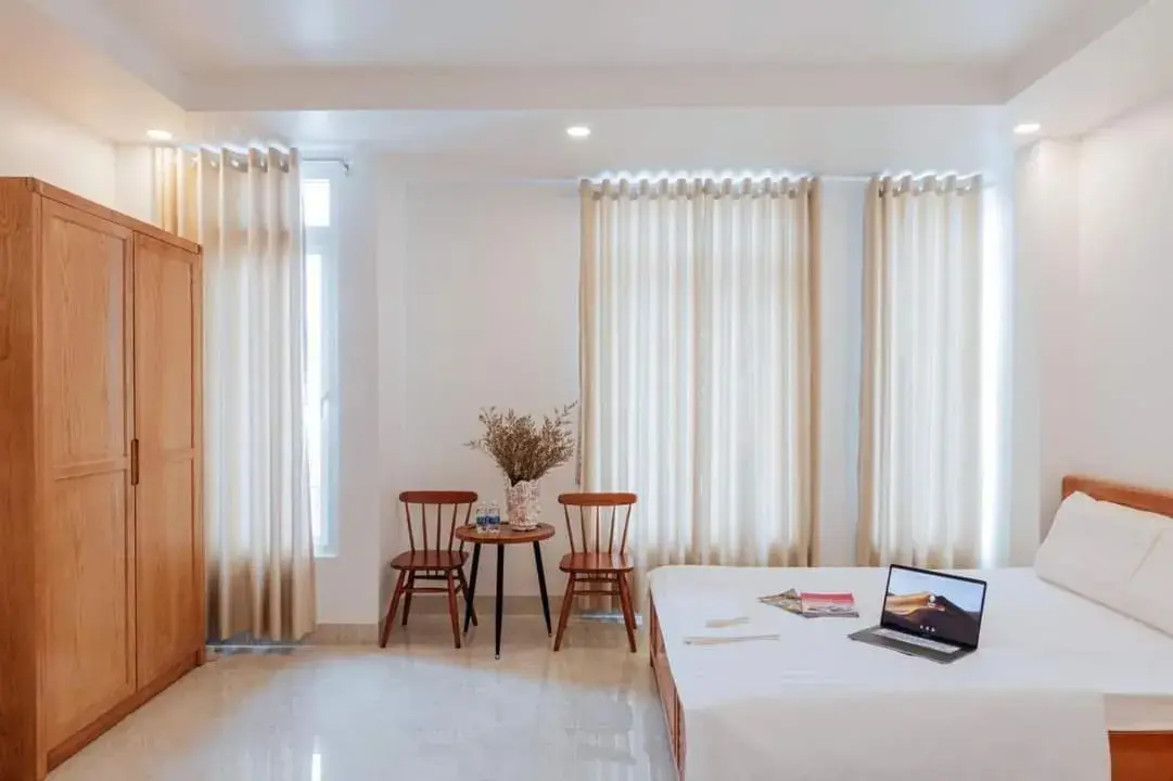 Bed in Bao Phuc Hotel Bed in Bao Phuc Hotel