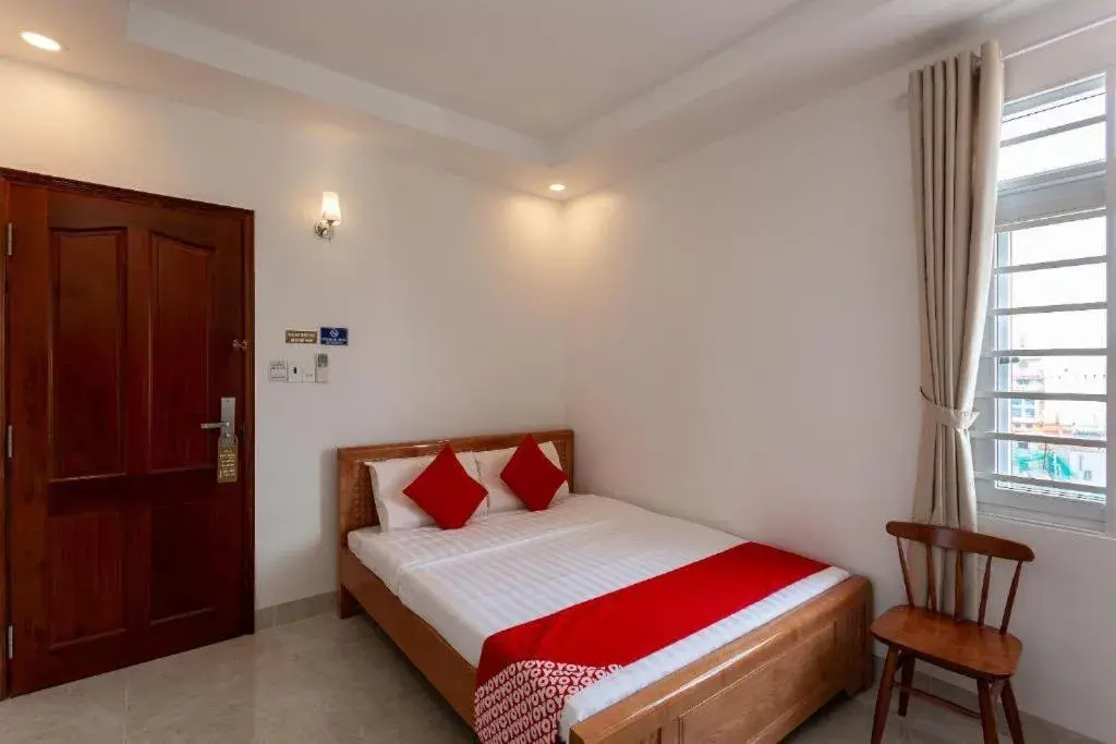 Bed in Bao Phuc Hotel Bed in Bao Phuc Hotel