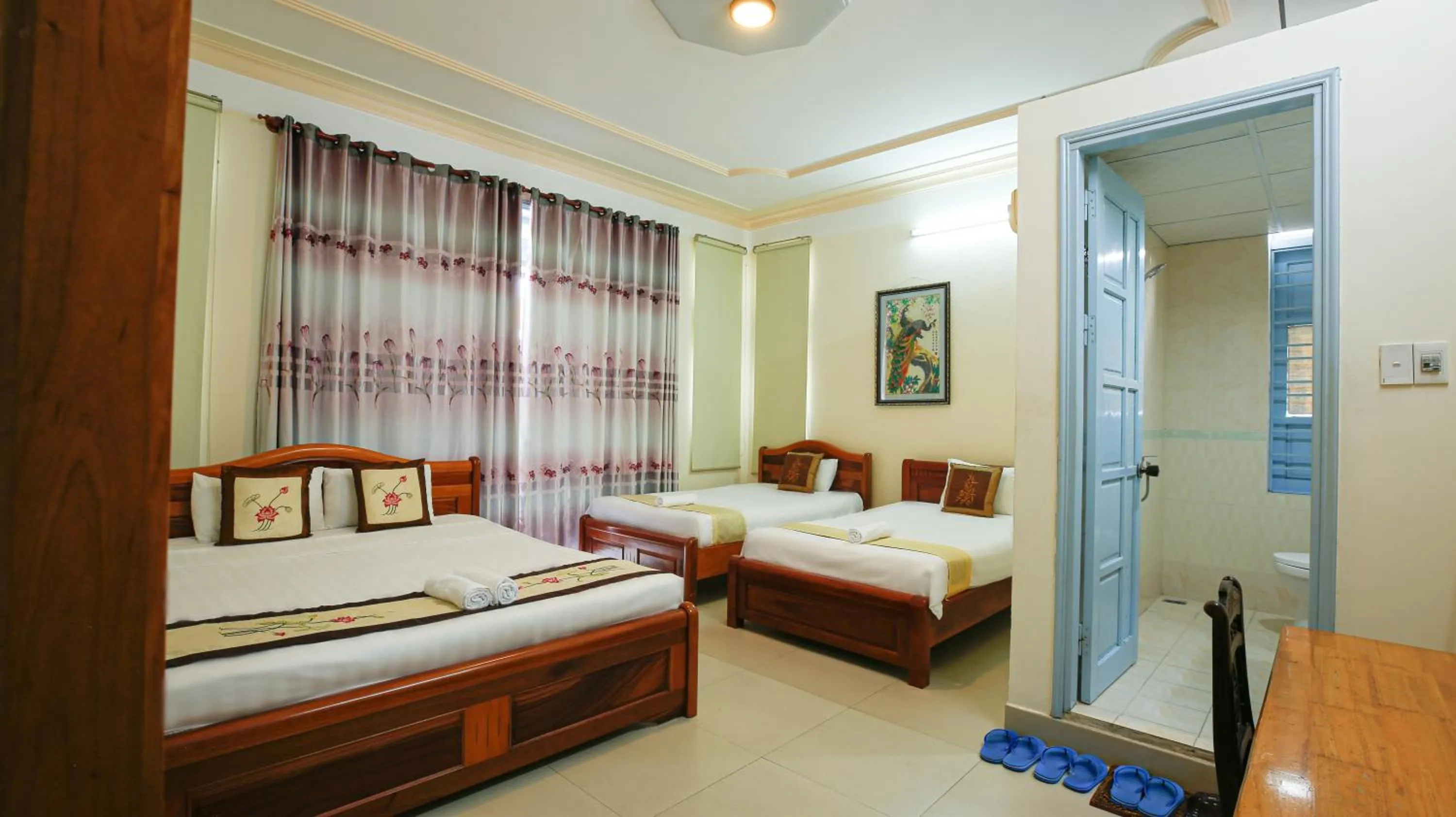 Photo of the whole room, Bed in Areca Homestay