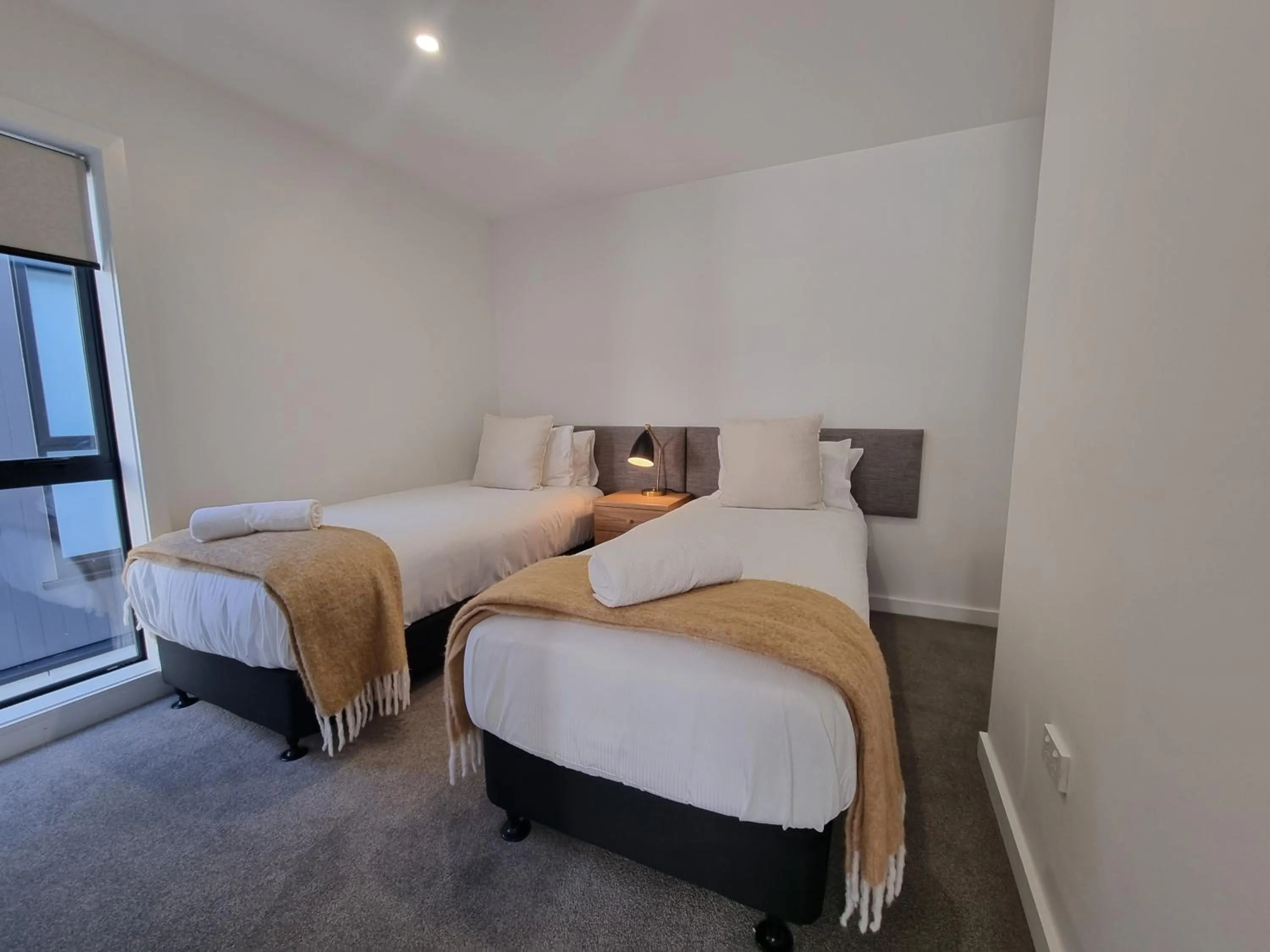 Bedroom, Bed in Alpine Junction Townhouse Apartments, Lodge & Hotel