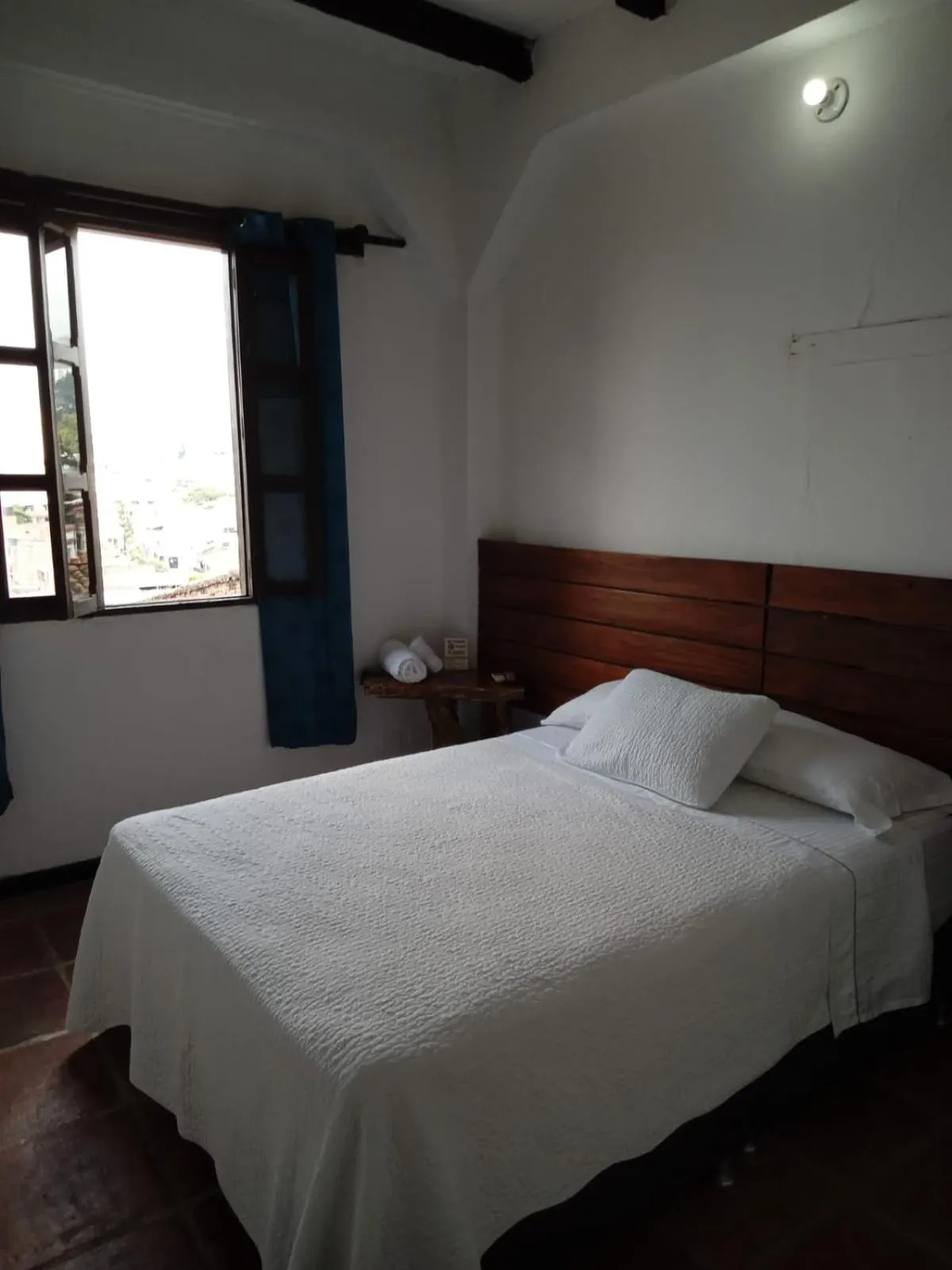 Bed in Hotel Terraza San Antonio