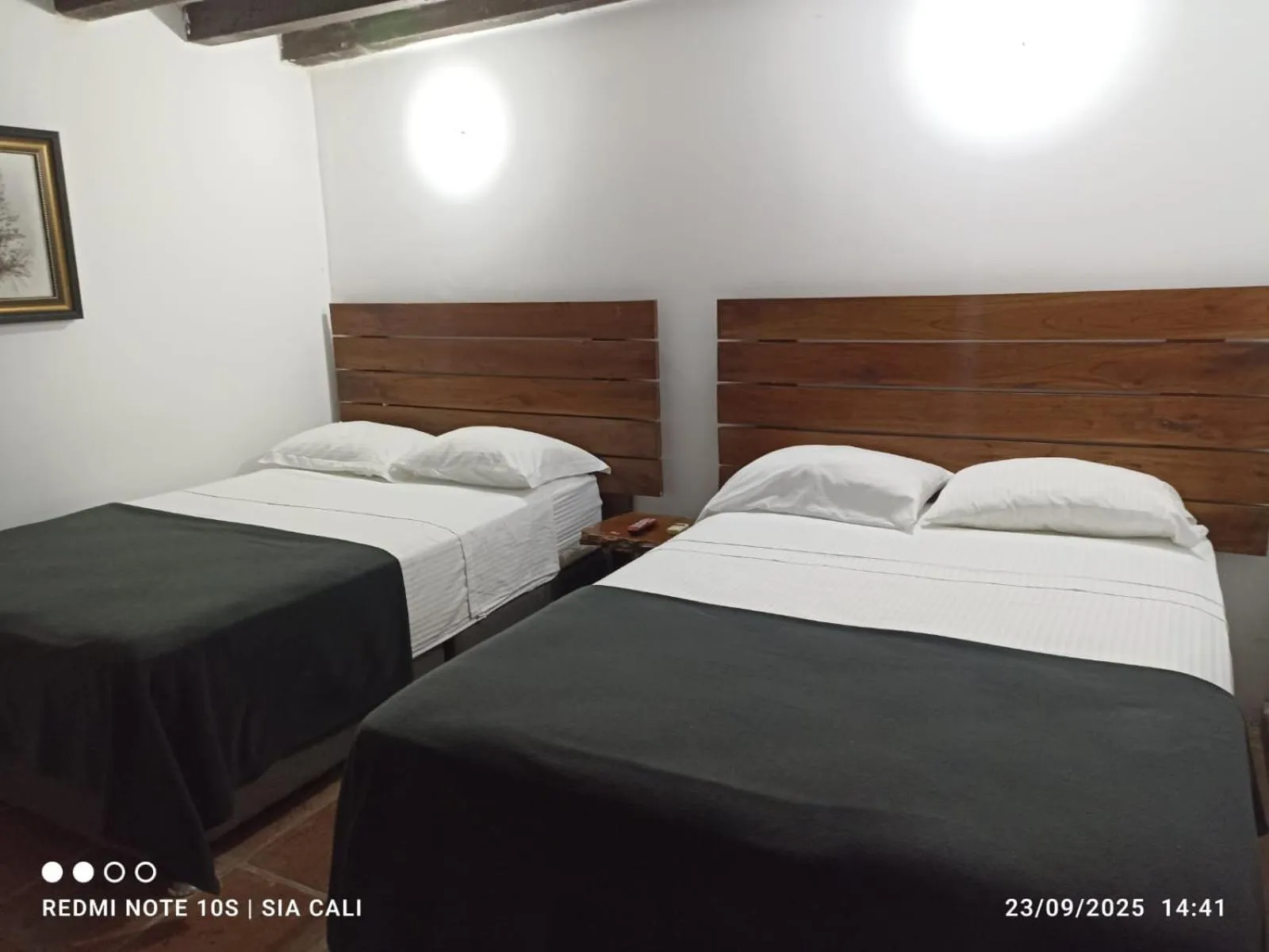 Bed in Hotel Terraza San Antonio