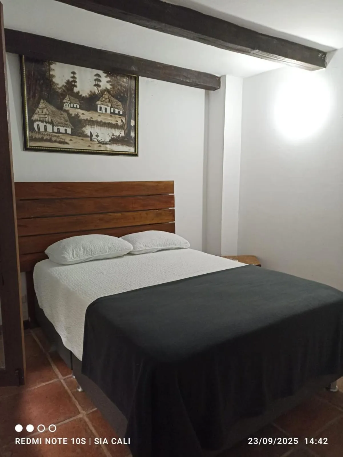 Bed in Hotel Terraza San Antonio