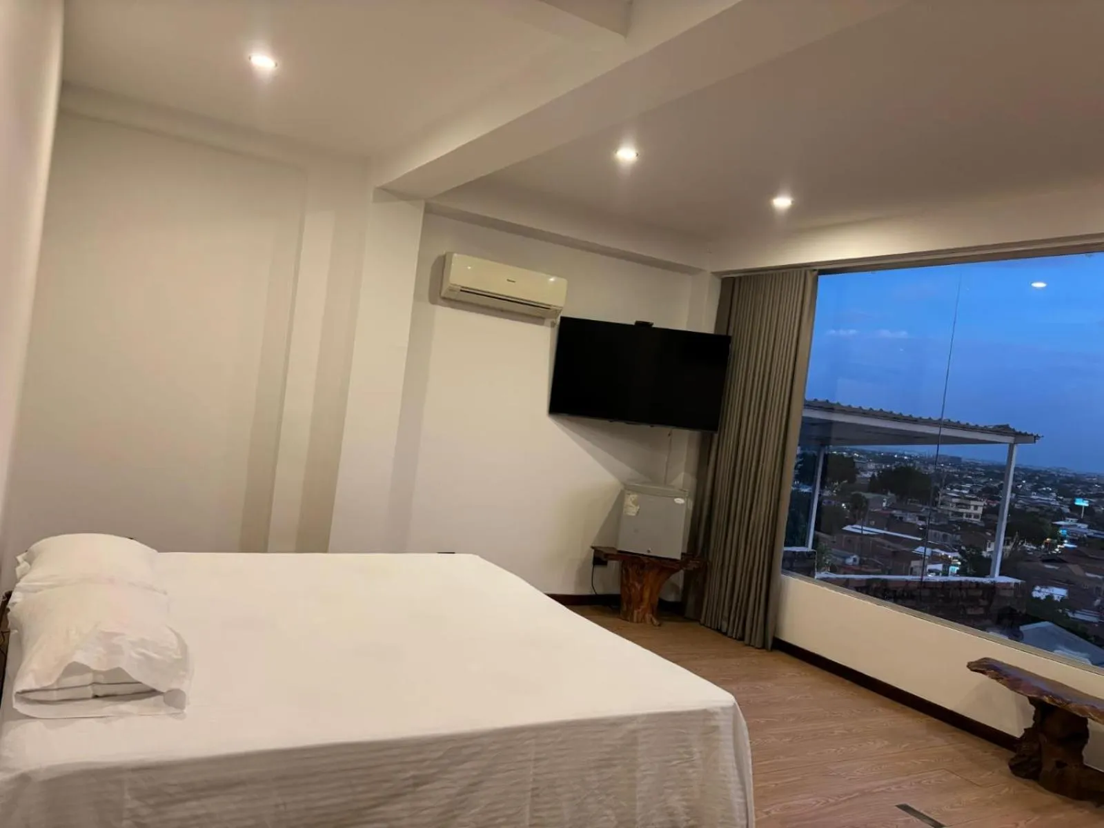 Bed in Hotel Terraza San Antonio