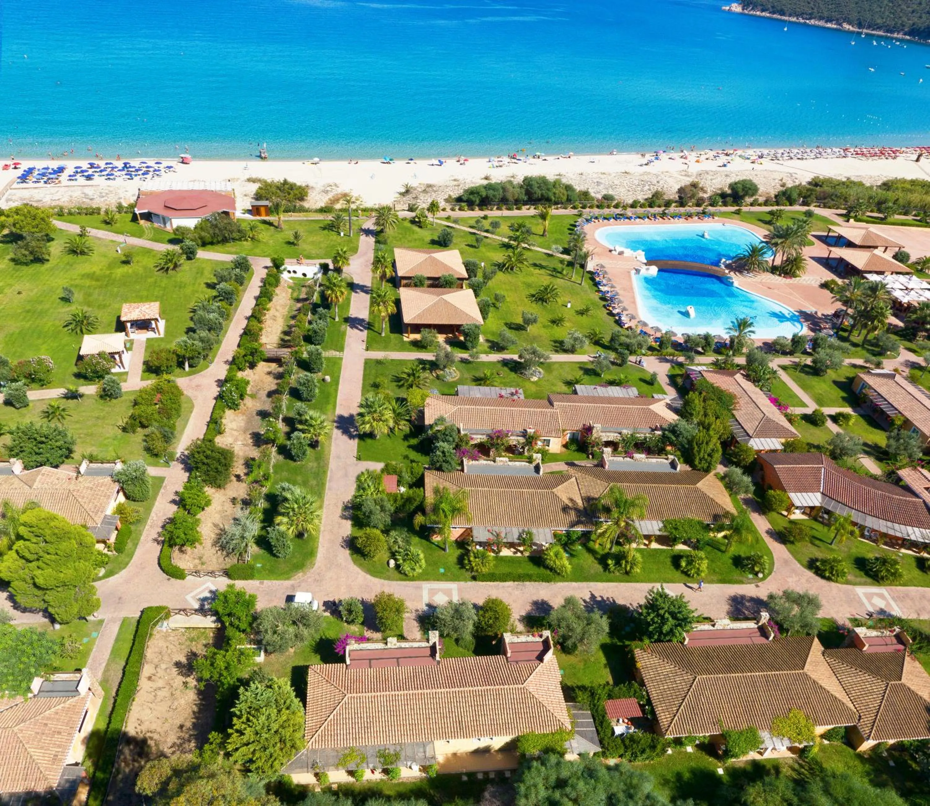Bird's eye view in Hotel Garden Beach