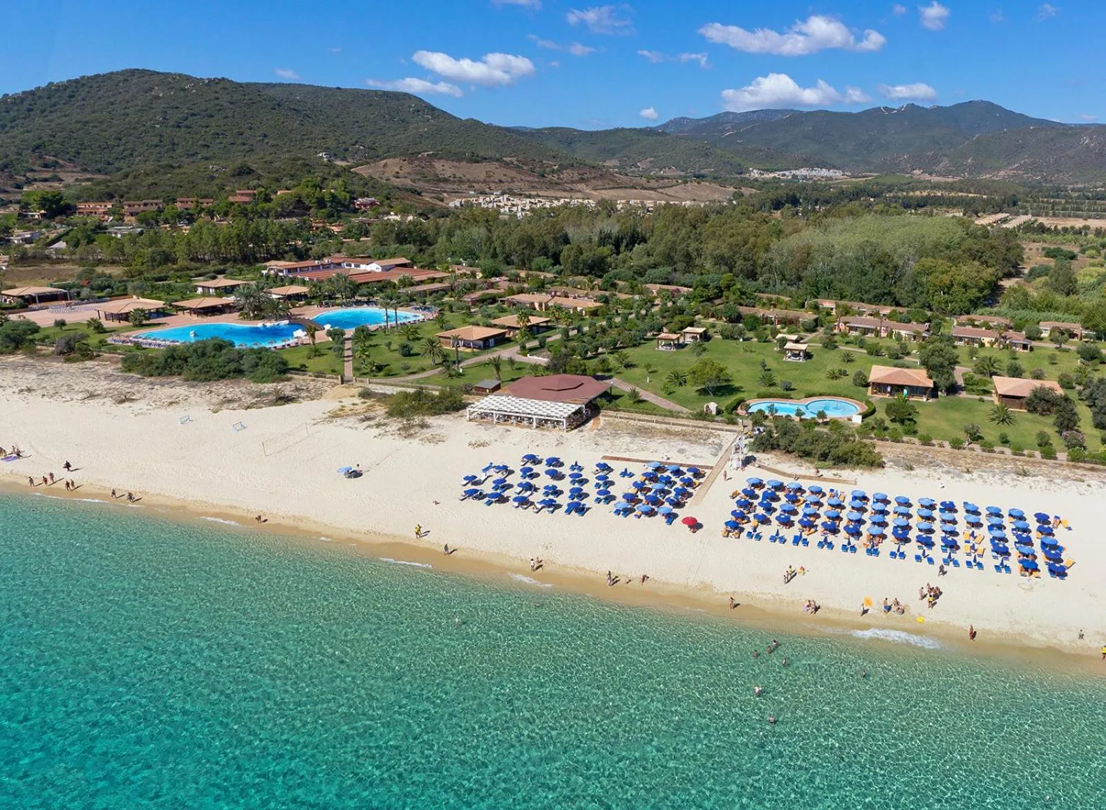 Bird's eye view in Hotel Garden Beach
