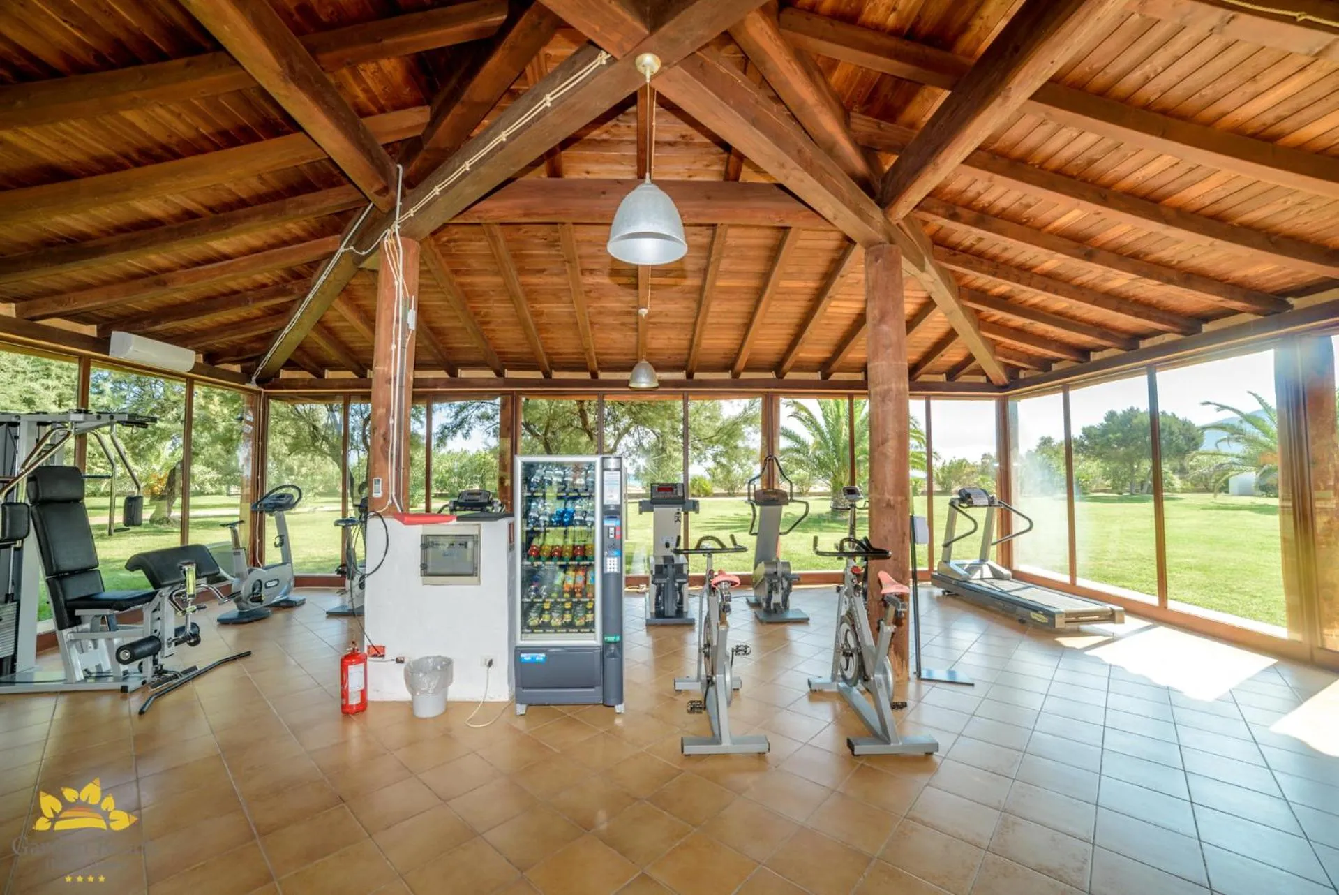 Fitness centre/facilities in Hotel Garden Beach