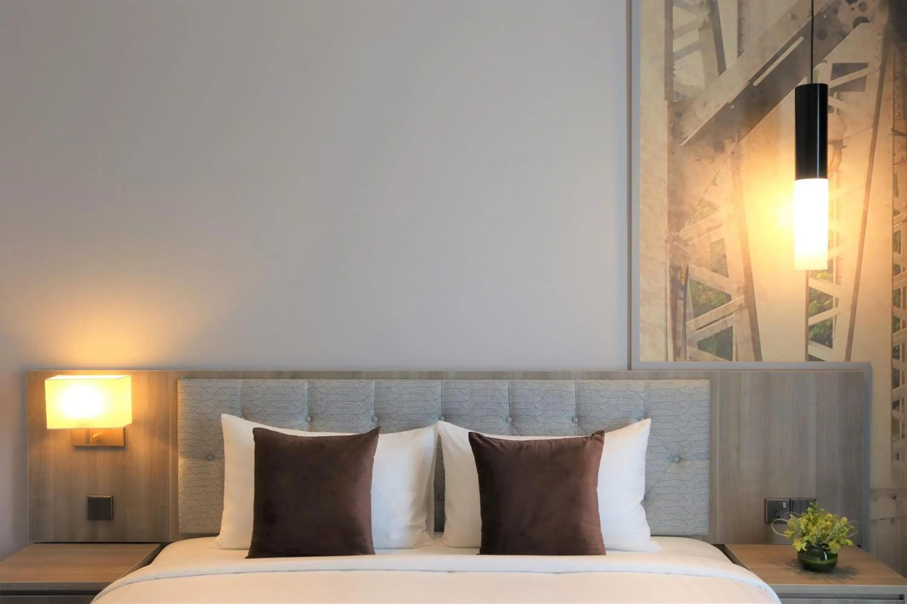 Bed in KSL ESPLANADE HOTEL with HOT SPRING