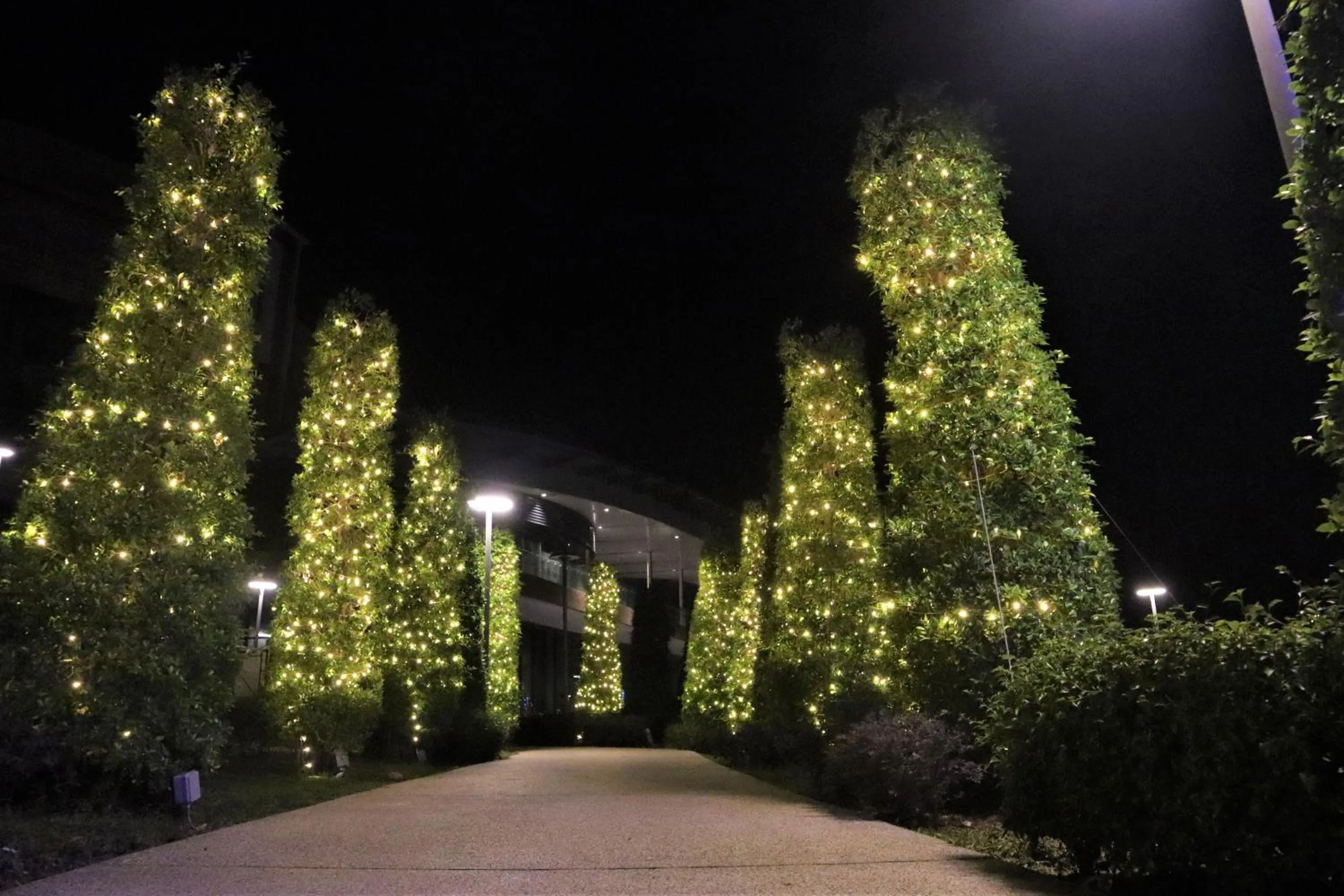 Garden in KSL ESPLANADE HOTEL with HOT SPRING