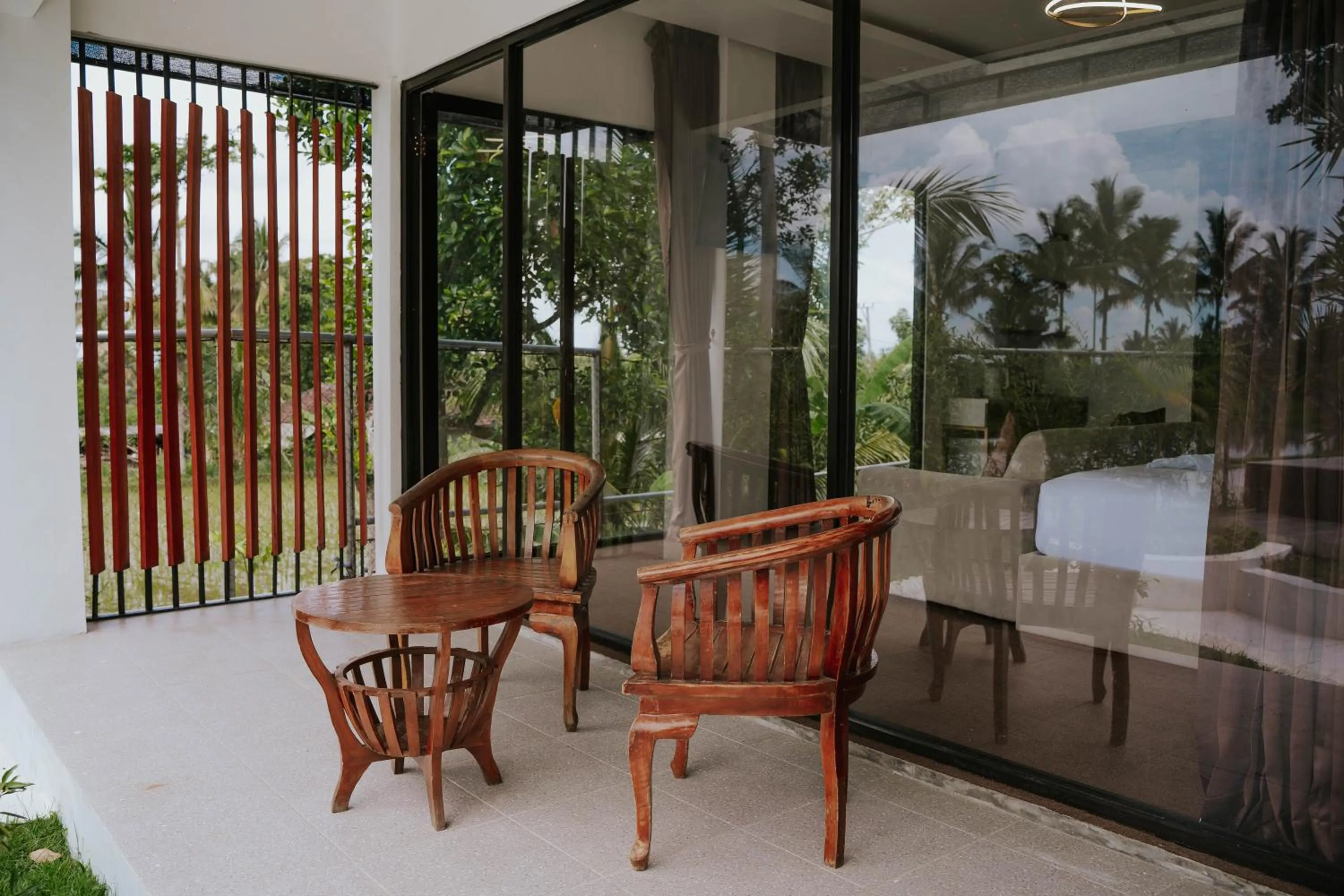 Patio in Nirvana Hotel Resort Tetebatu