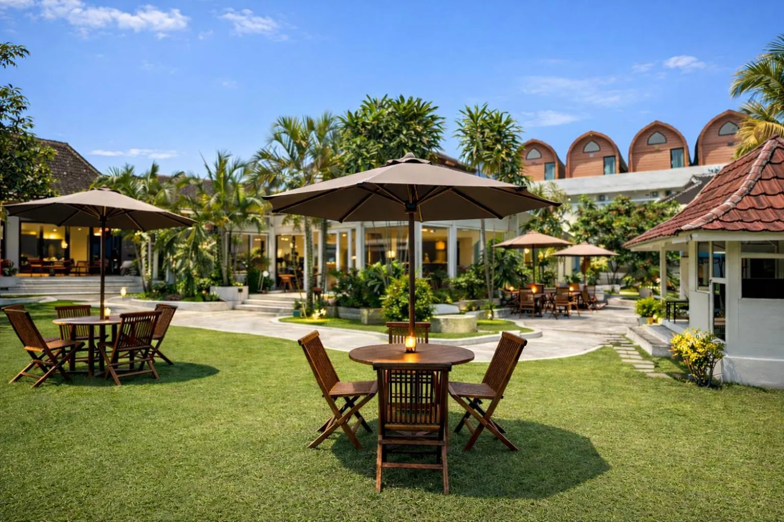 Property building in Nirvana Hotel Resort Tetebatu