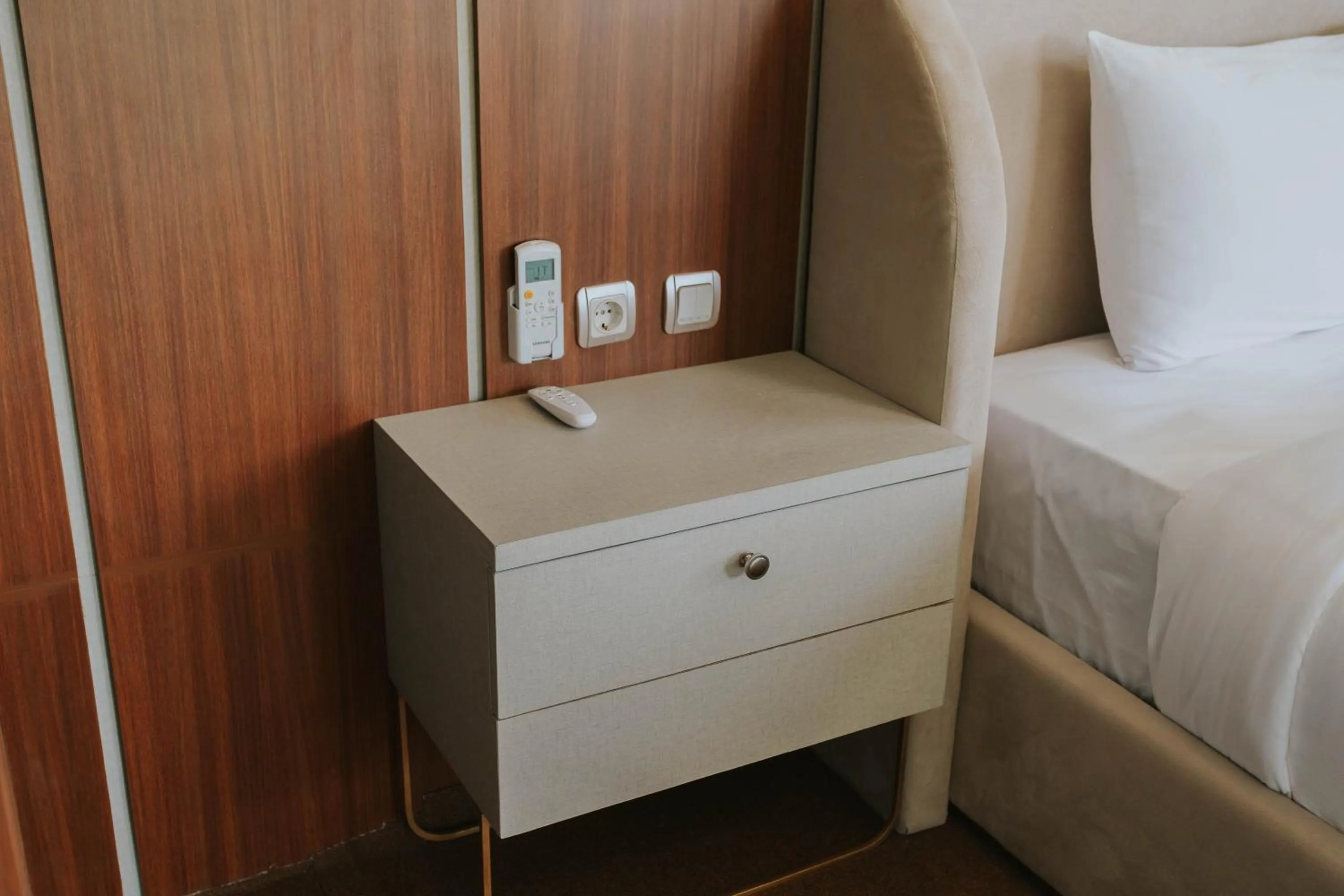 wardrobe, Bed in Nirvana Hotel Resort Tetebatu